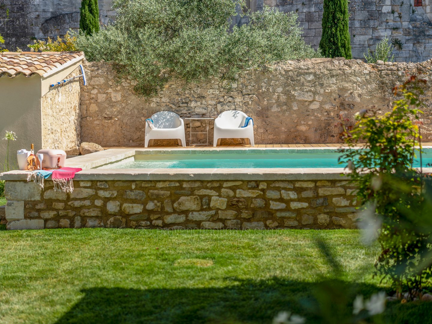14 - La Vieille Grange: Villa: Pool