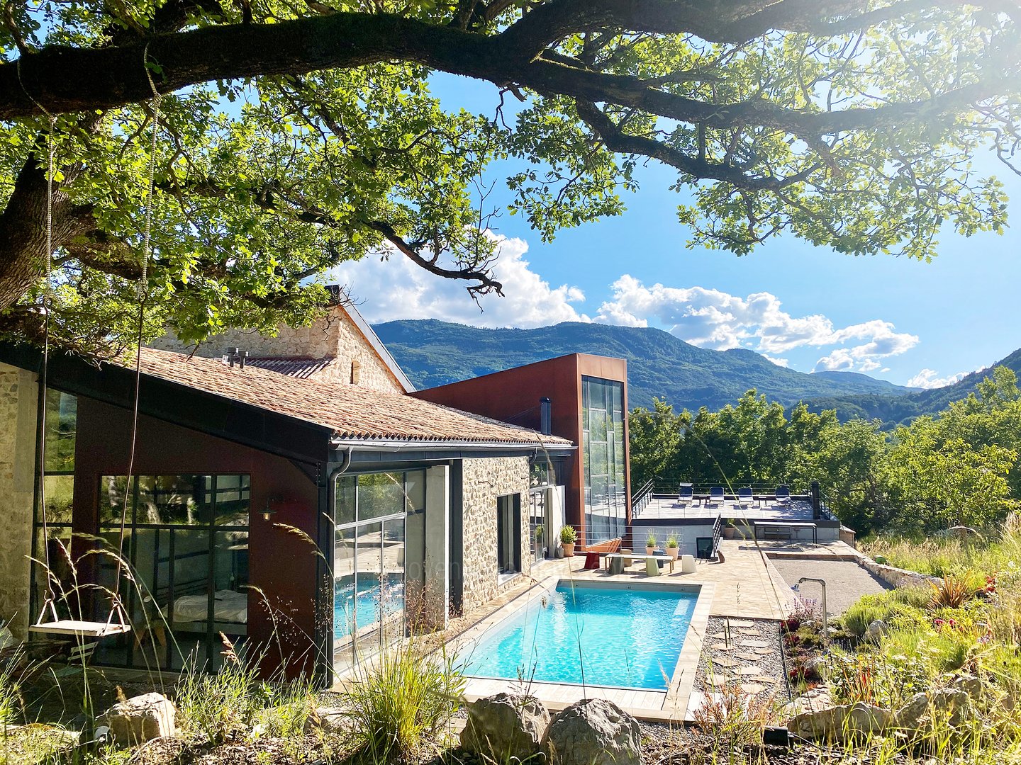 -1 - Mas Villard: Villa: Pool