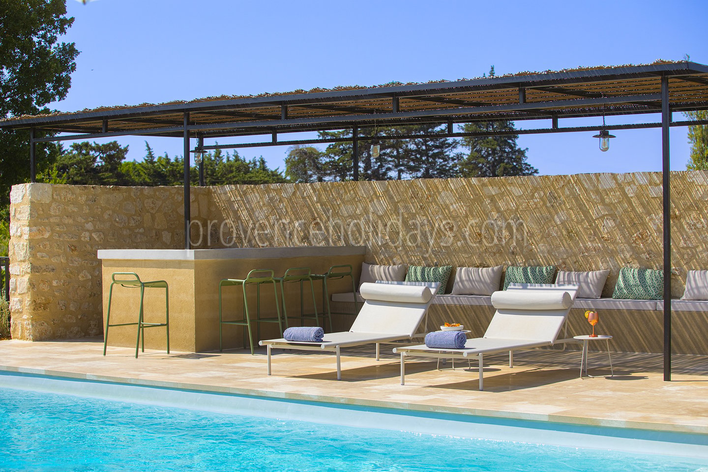 31 - Mas de la Lône: Villa: Pool