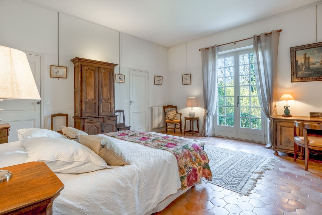 59 - Mas des Trois Cyprès: Villa: Bedroom