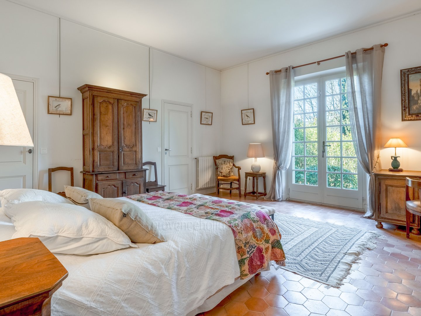 59 - Mas des Trois Cyprès: Villa: Bedroom