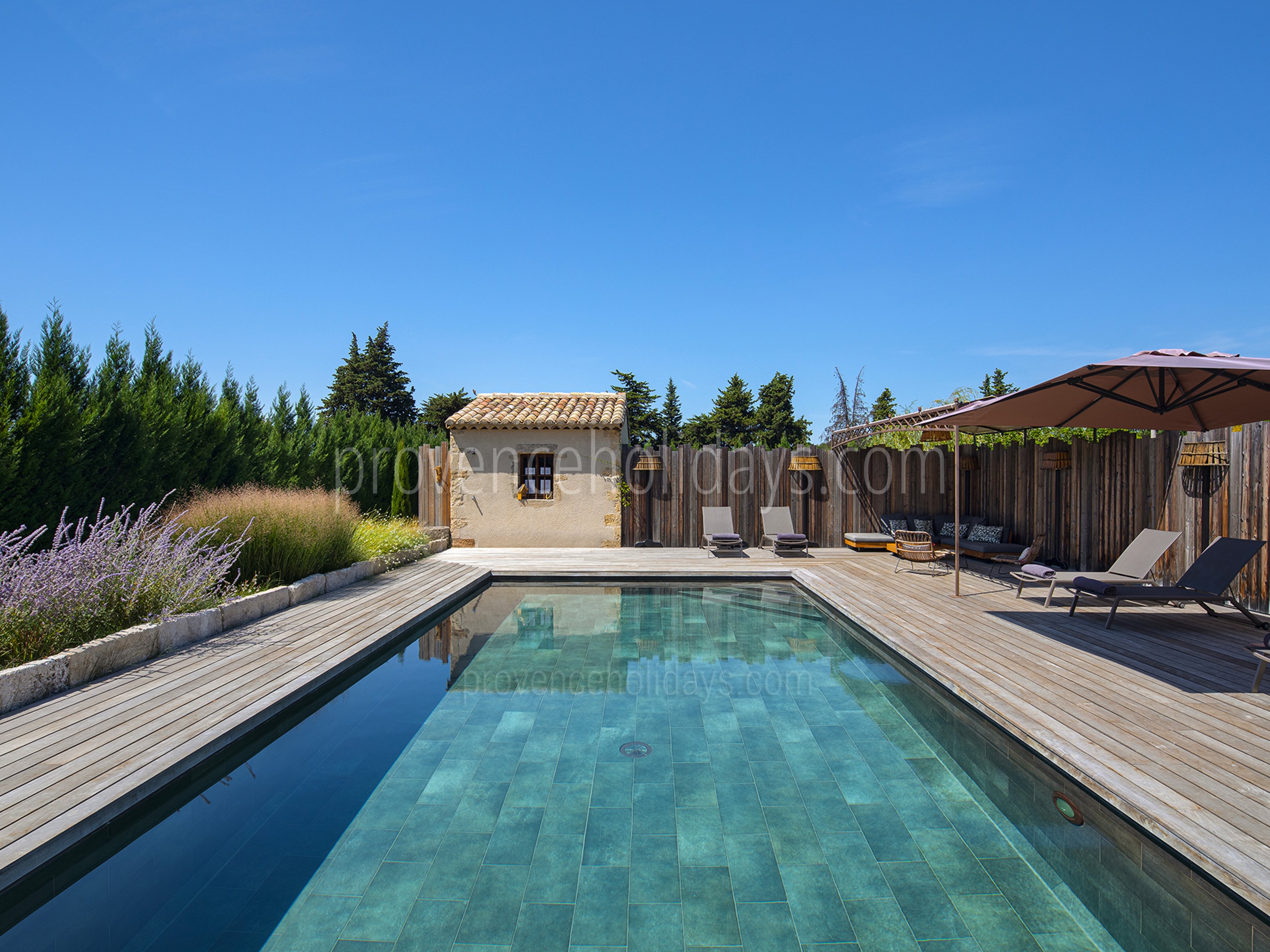 11 - Mas Robion: Villa: Pool