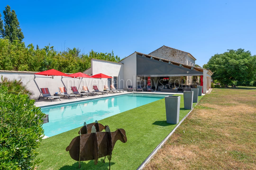84 - Mas des Vignes: Villa: Pool