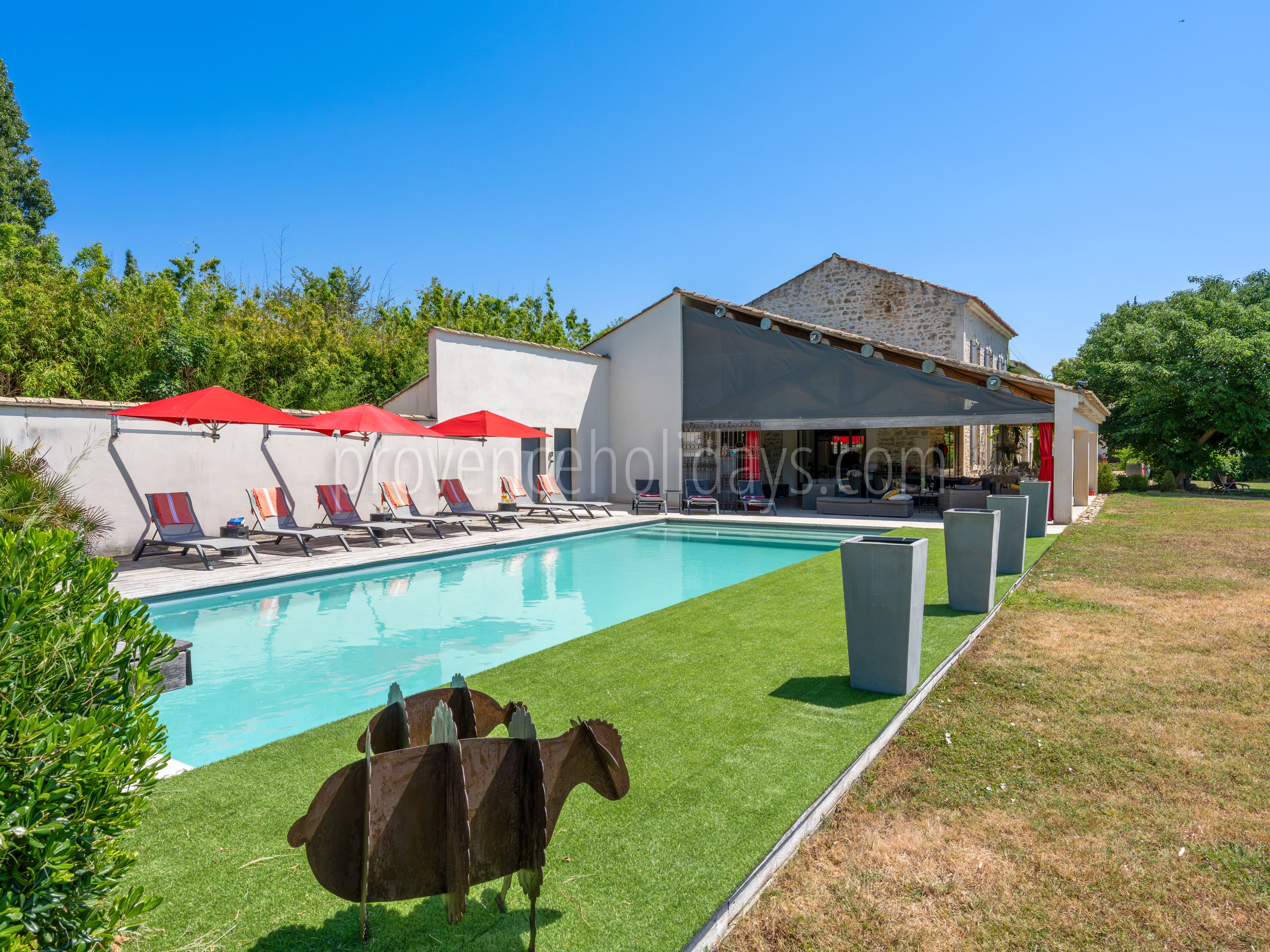 84 - Mas des Vignes: Villa: Pool