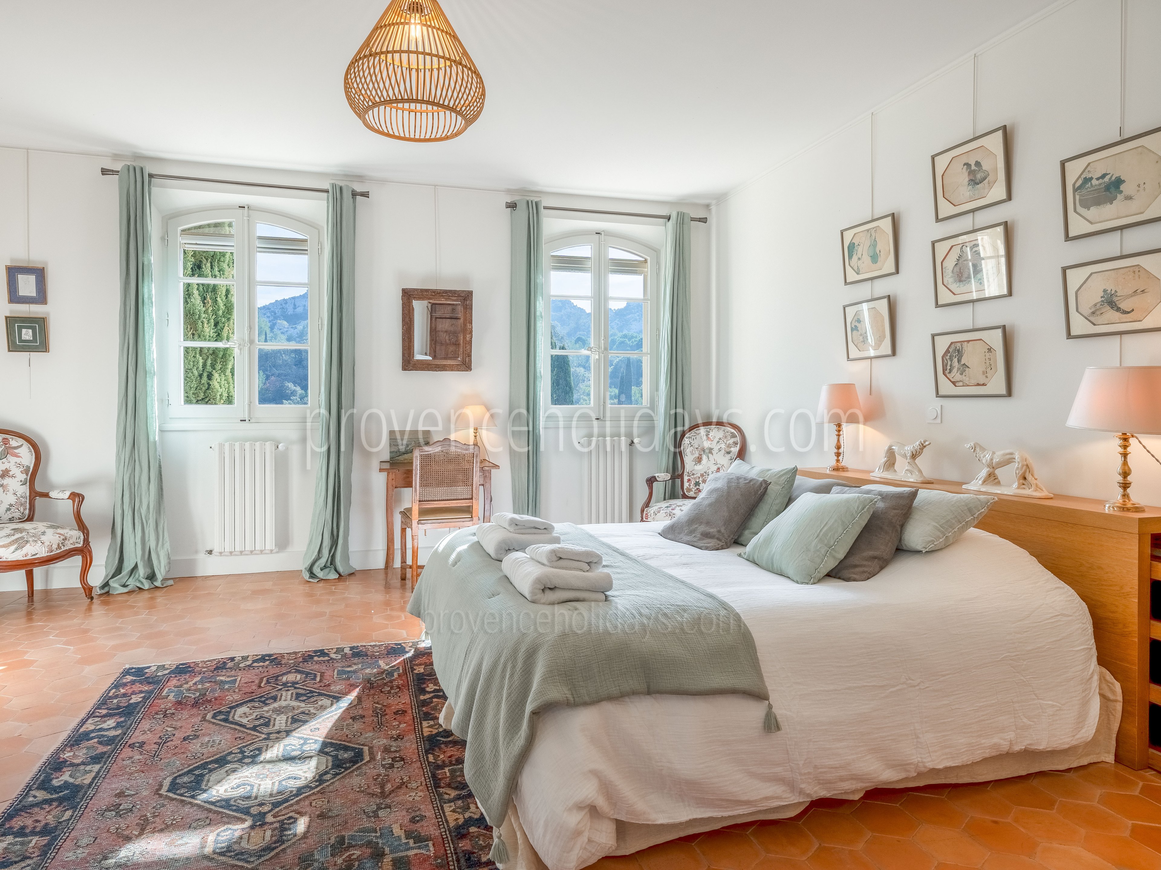 51 - Mas des Trois Cyprès: Villa: Bedroom