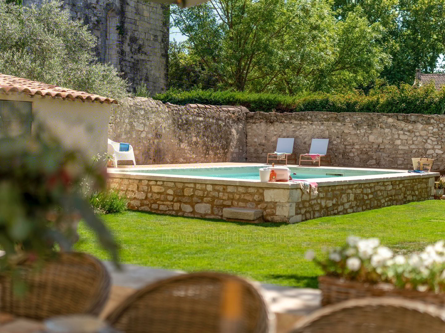 13 - La Vieille Grange: Villa: Pool