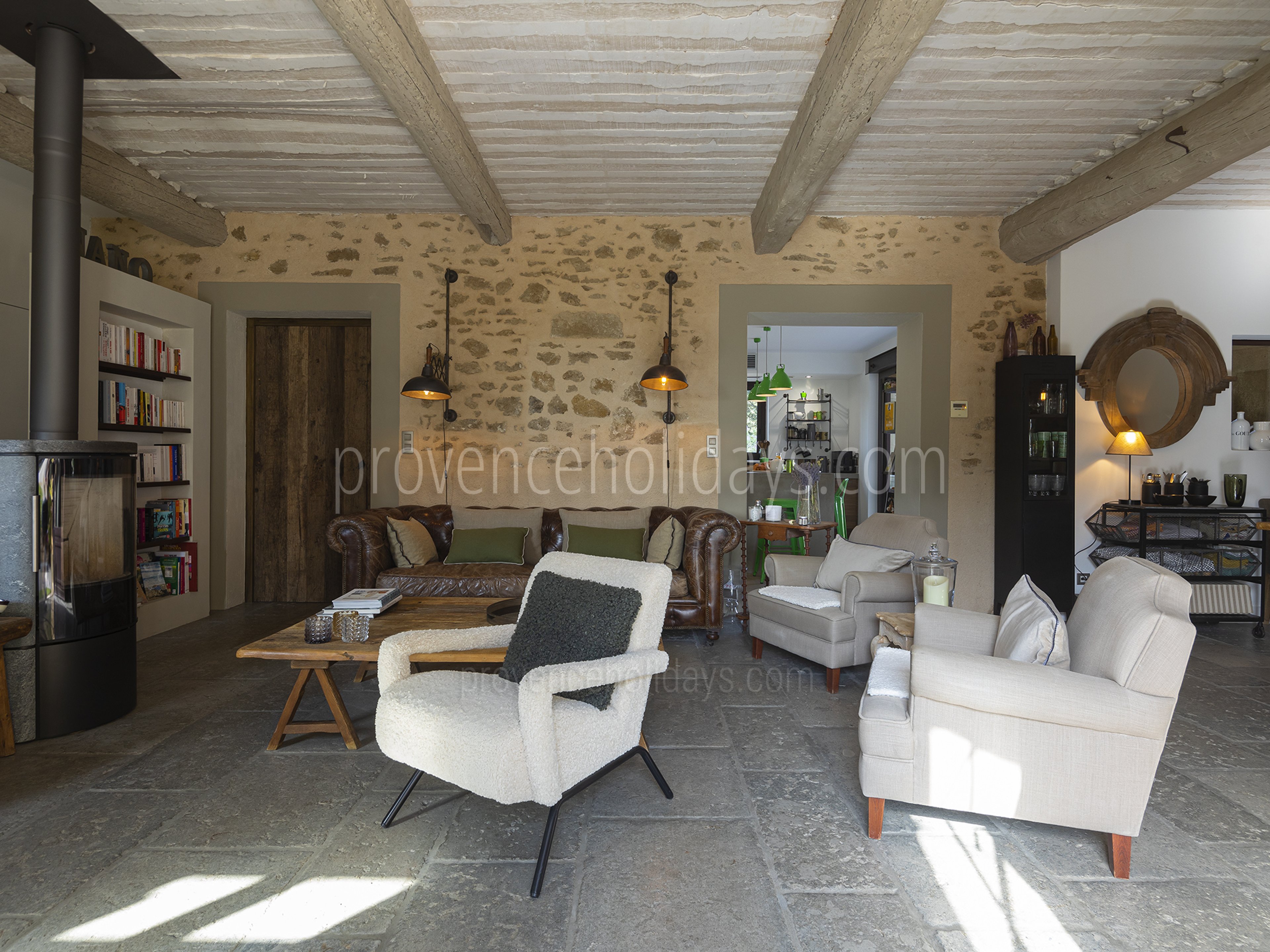 16 - Bergerie de Beaumes: Villa: Interior