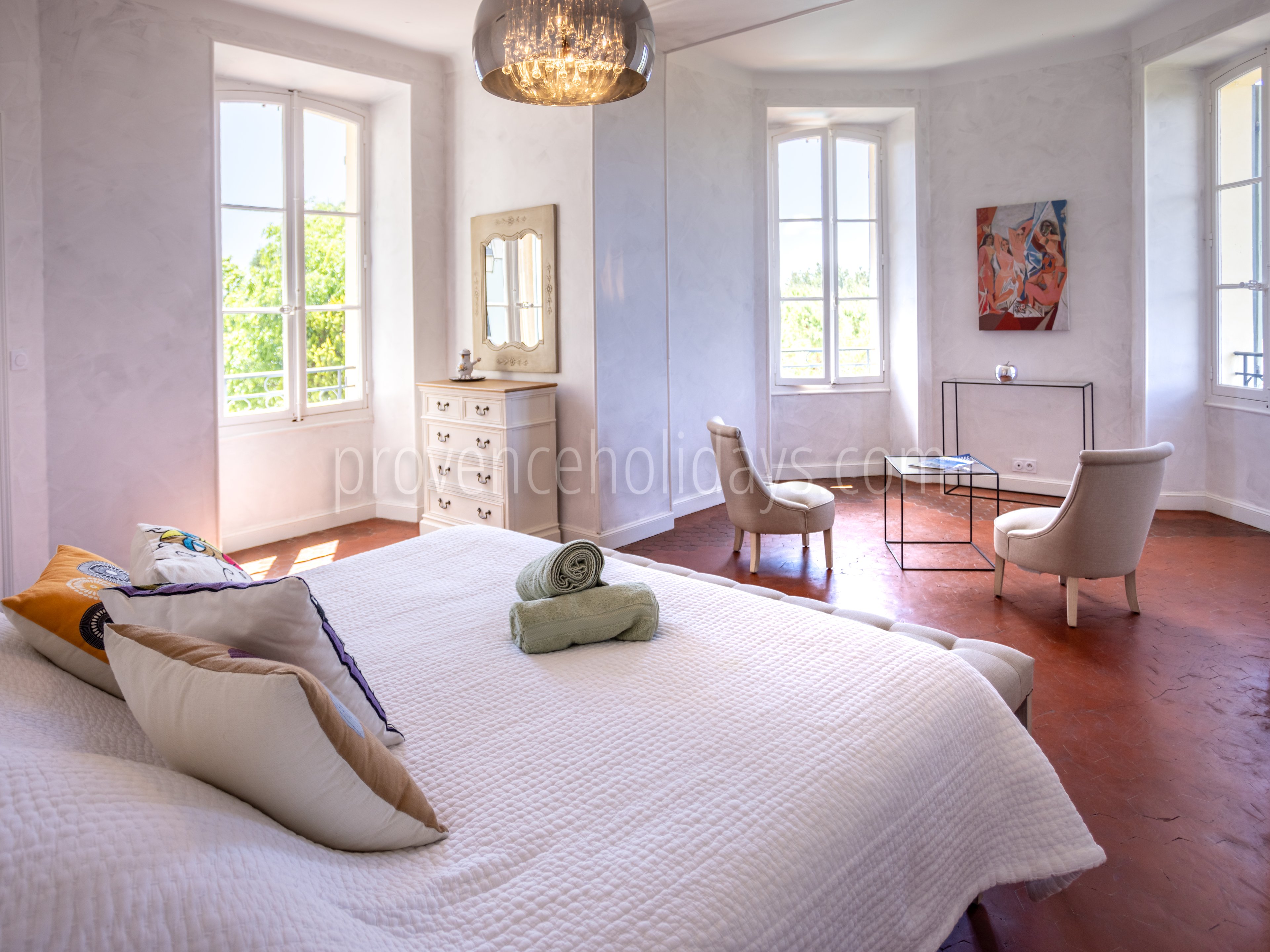 23 - Château des Lumières: Villa: Bedroom