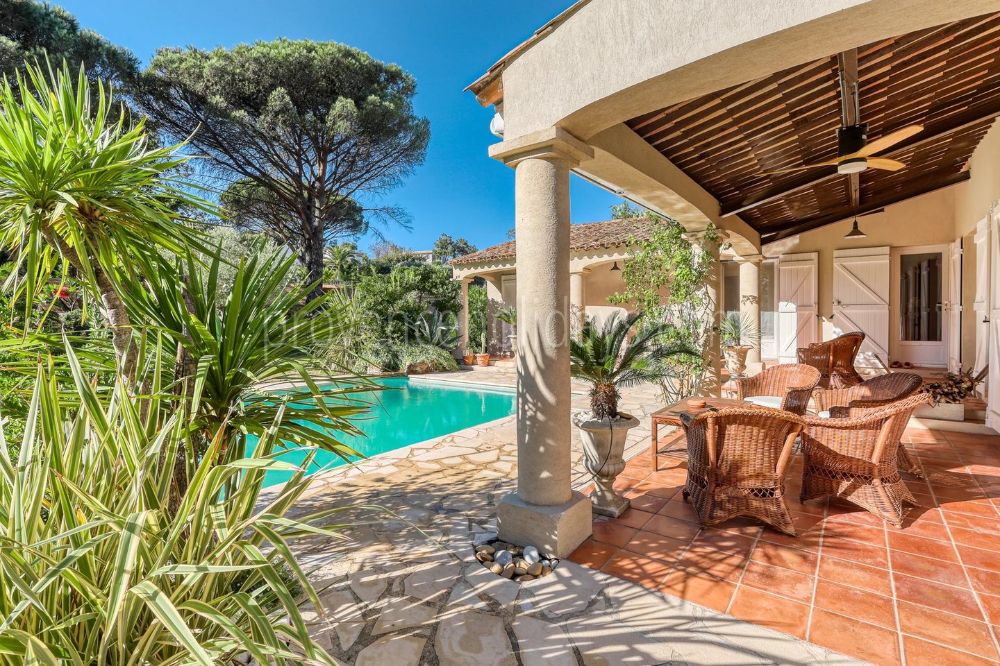 23 - Villa met gastenverblijf in Grimaud: Villa: Pool