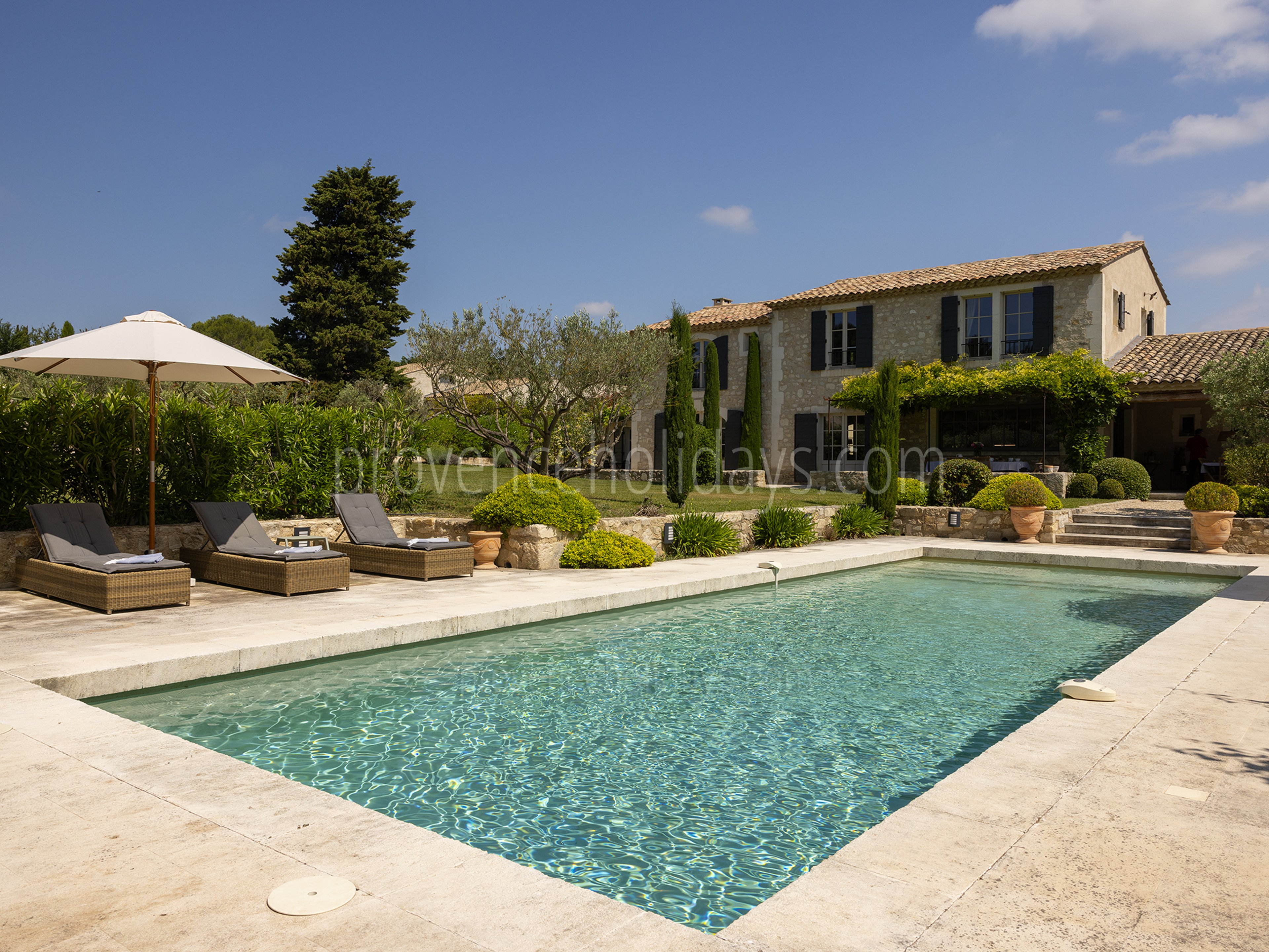 11 - Mas de Claurélie: Villa: Pool
