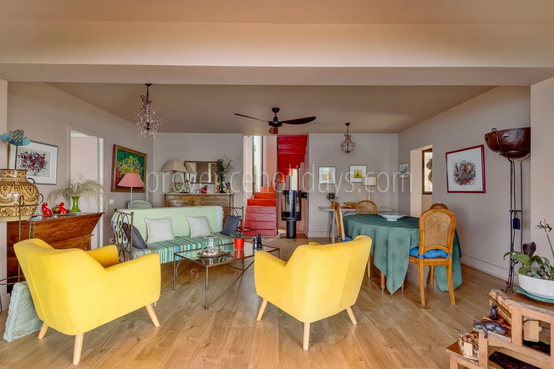 6 - Intieme villa in Hyères: Villa: Interior