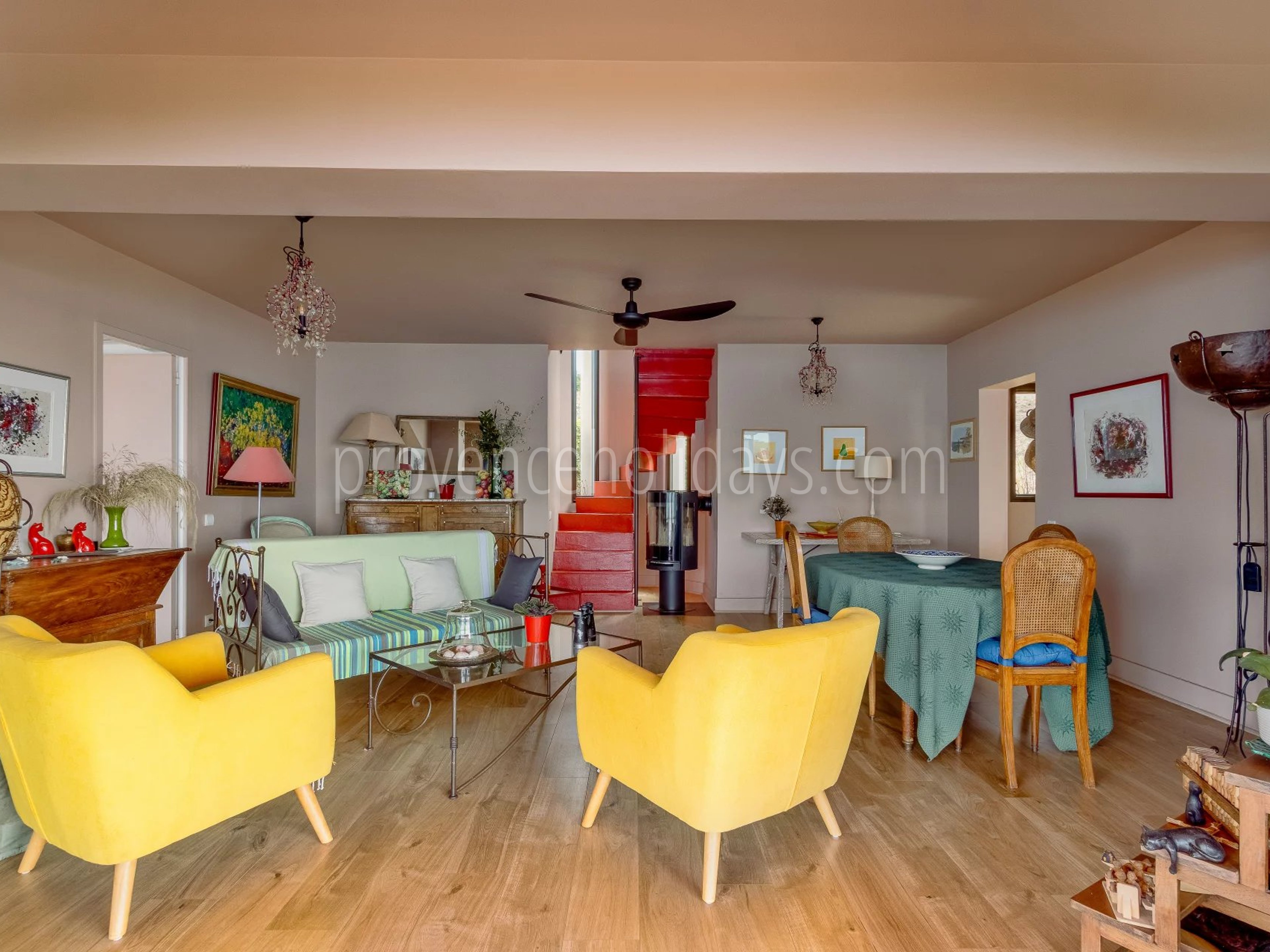 6 - Intieme villa in Hyères: Villa: Interior