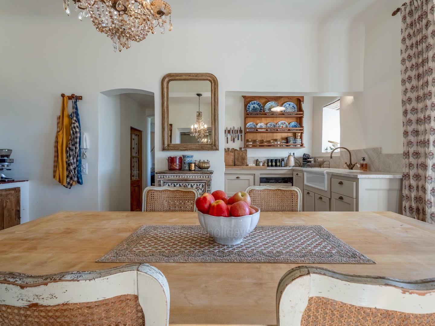 55 - 18e-eeuwse Bastide met uitzicht op de Luberon te koop - Bonnieux: Villa: Interior