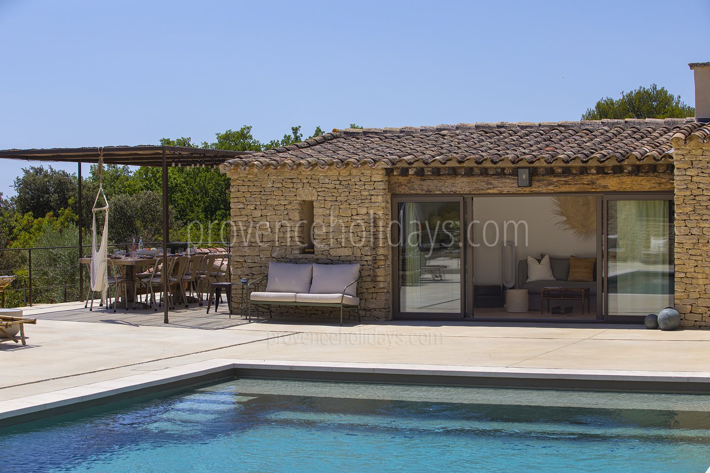 19 - Escapade en Luberon: Villa: Pool