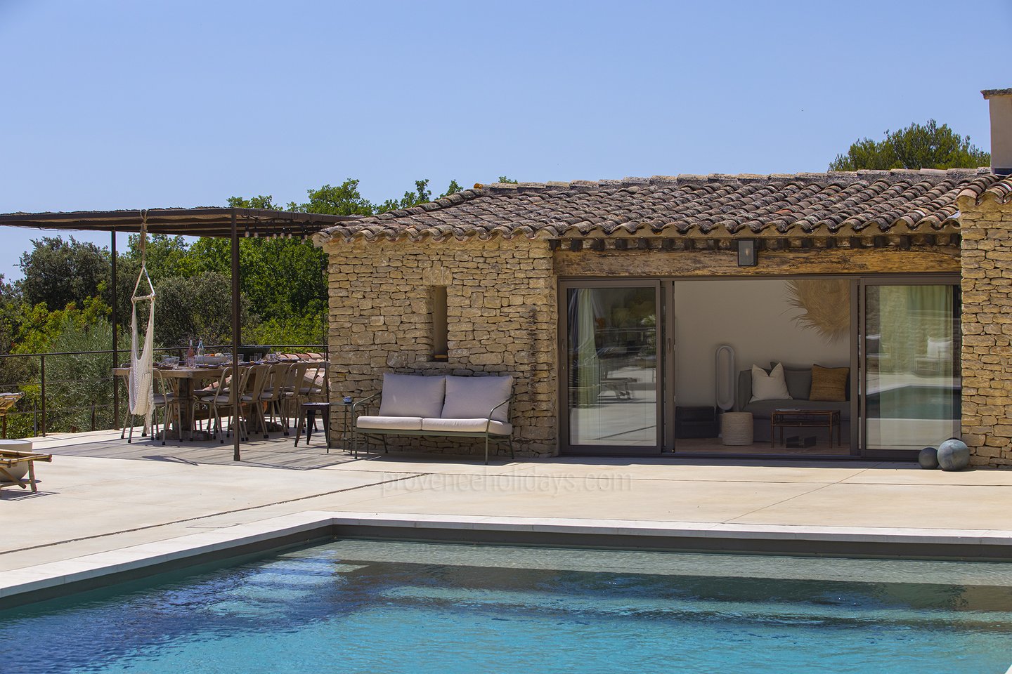 19 - Escapade en Luberon: Villa: Pool