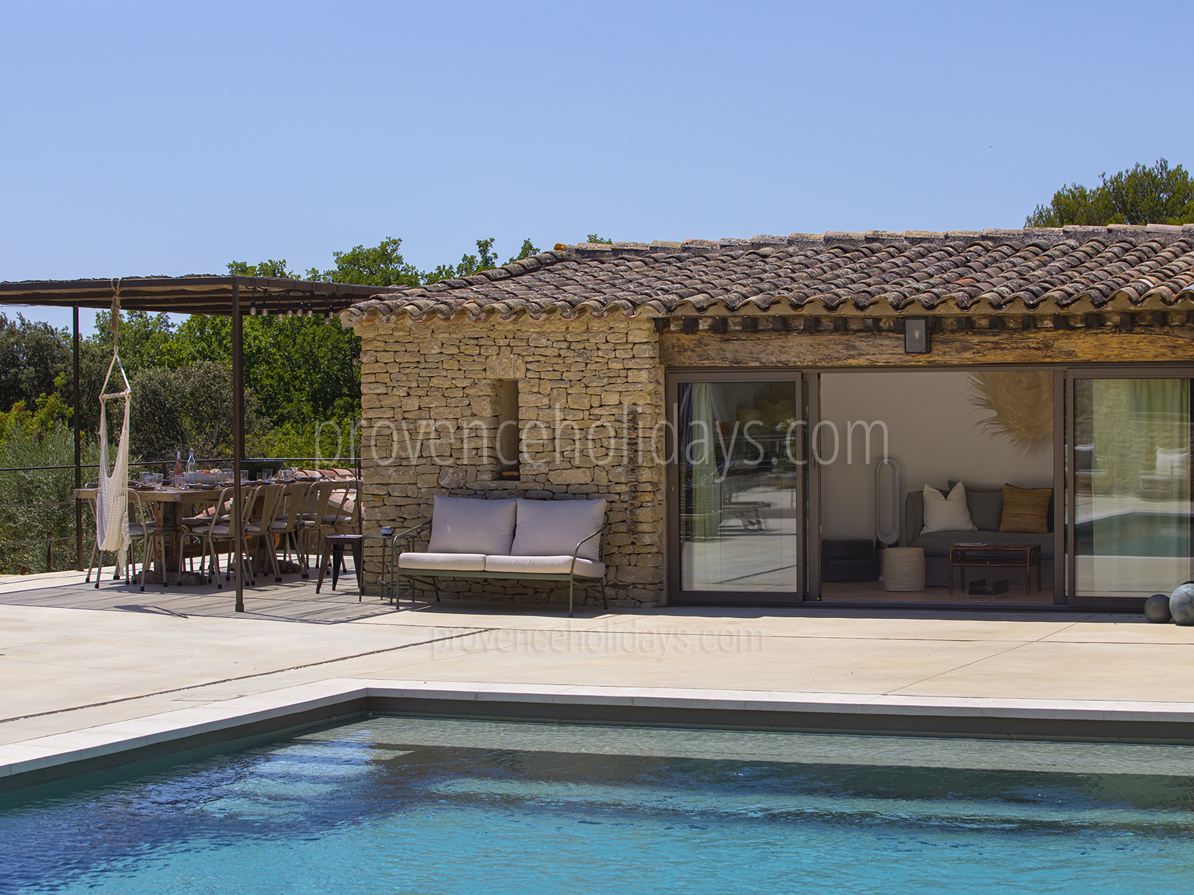 19 - Escapade en Luberon: Villa: Pool