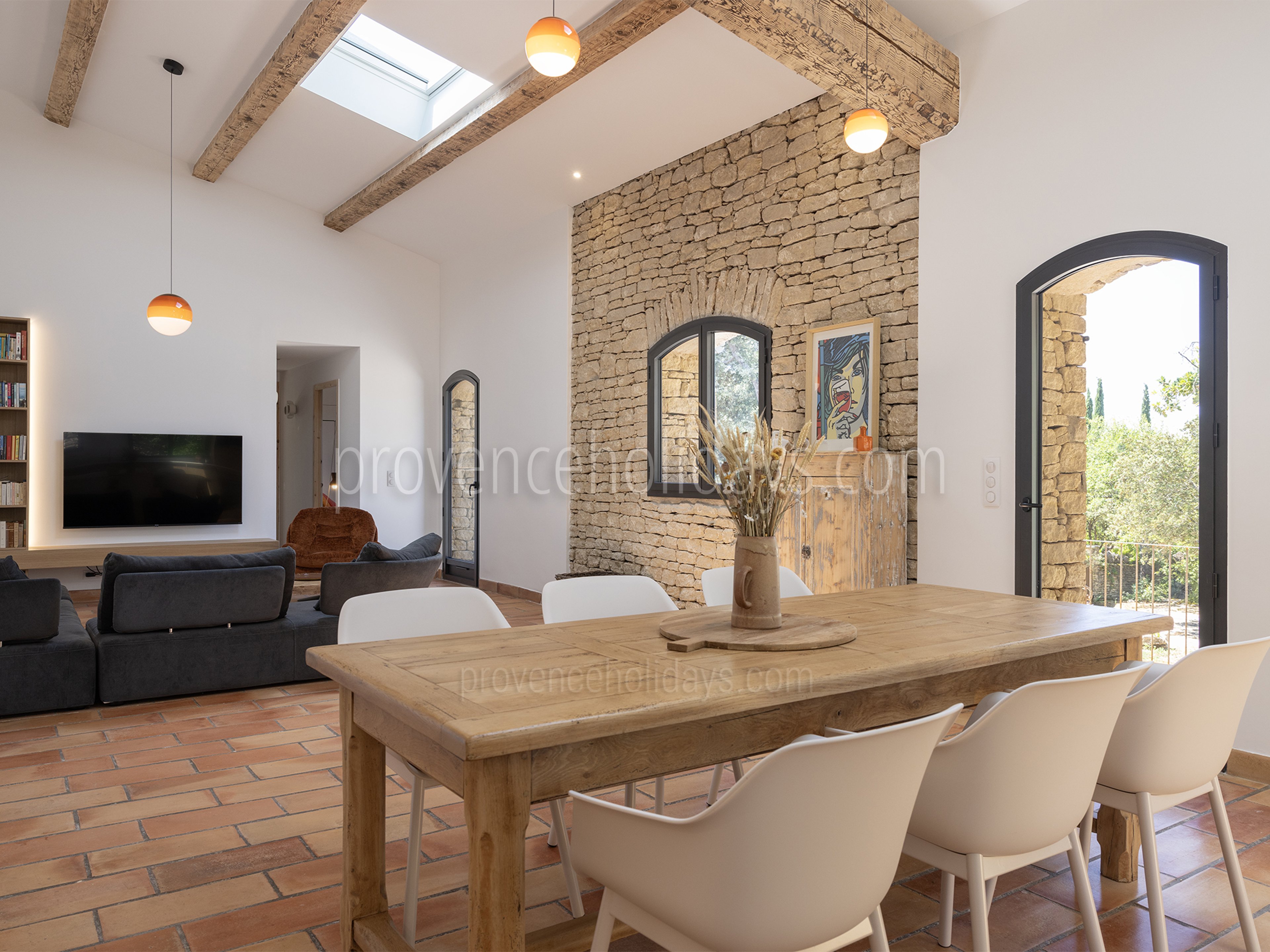 20 - Mas des Chênes Blancs: Villa: Interior