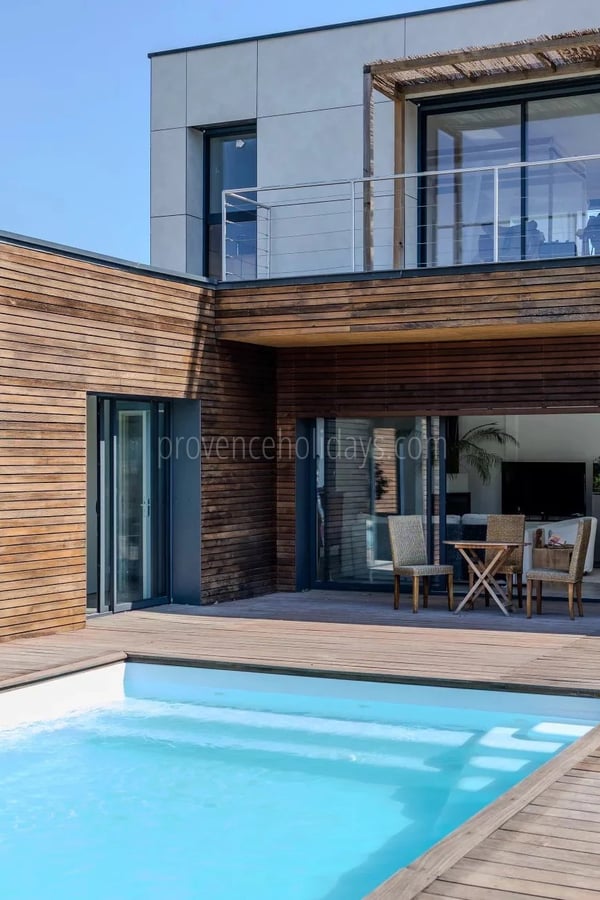 1 - Maison contemporaine à Grimaud: Villa: Exterior