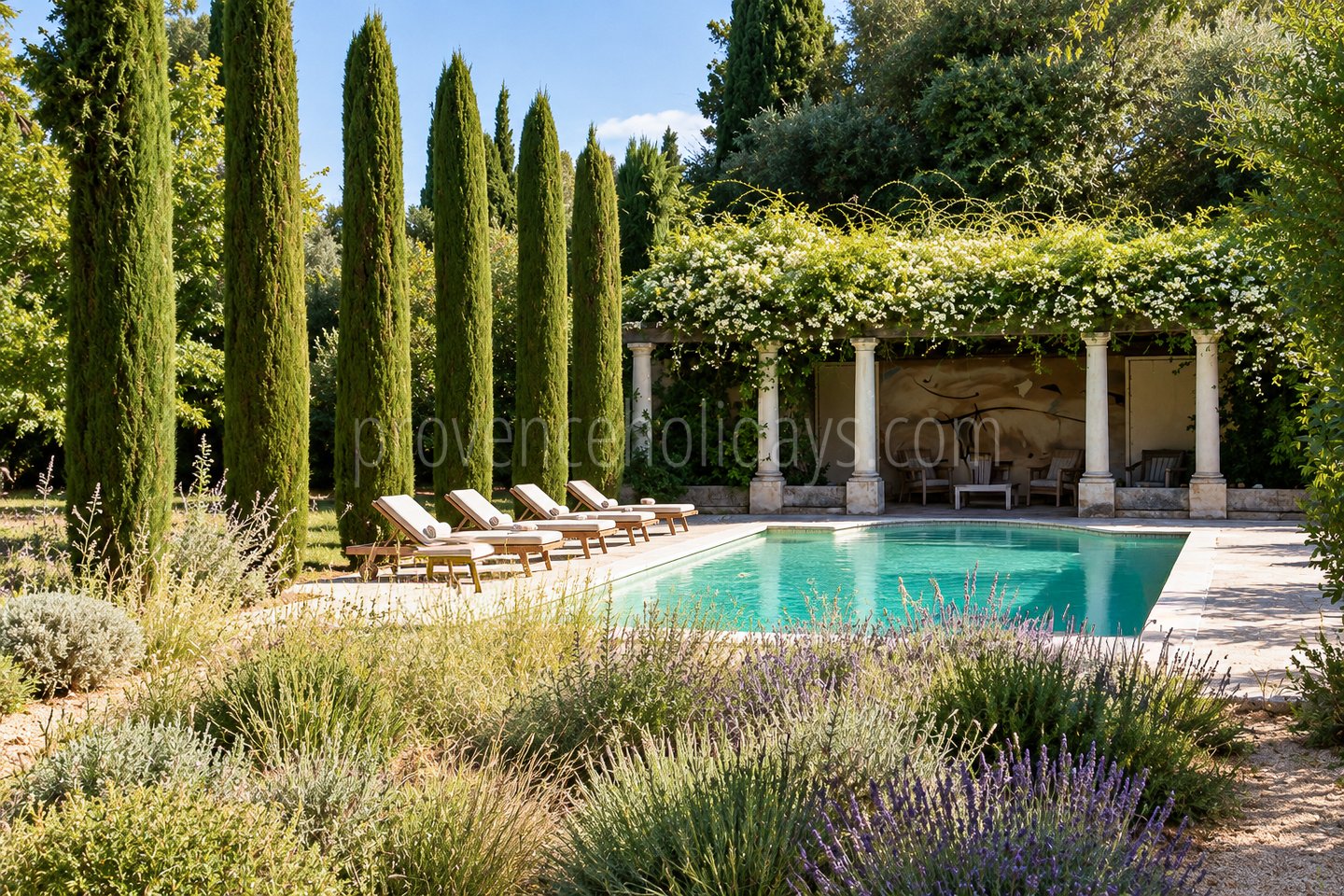 14 - Authentic farmhouse in Saint-Rémy-de-Provence: Villa: Pool