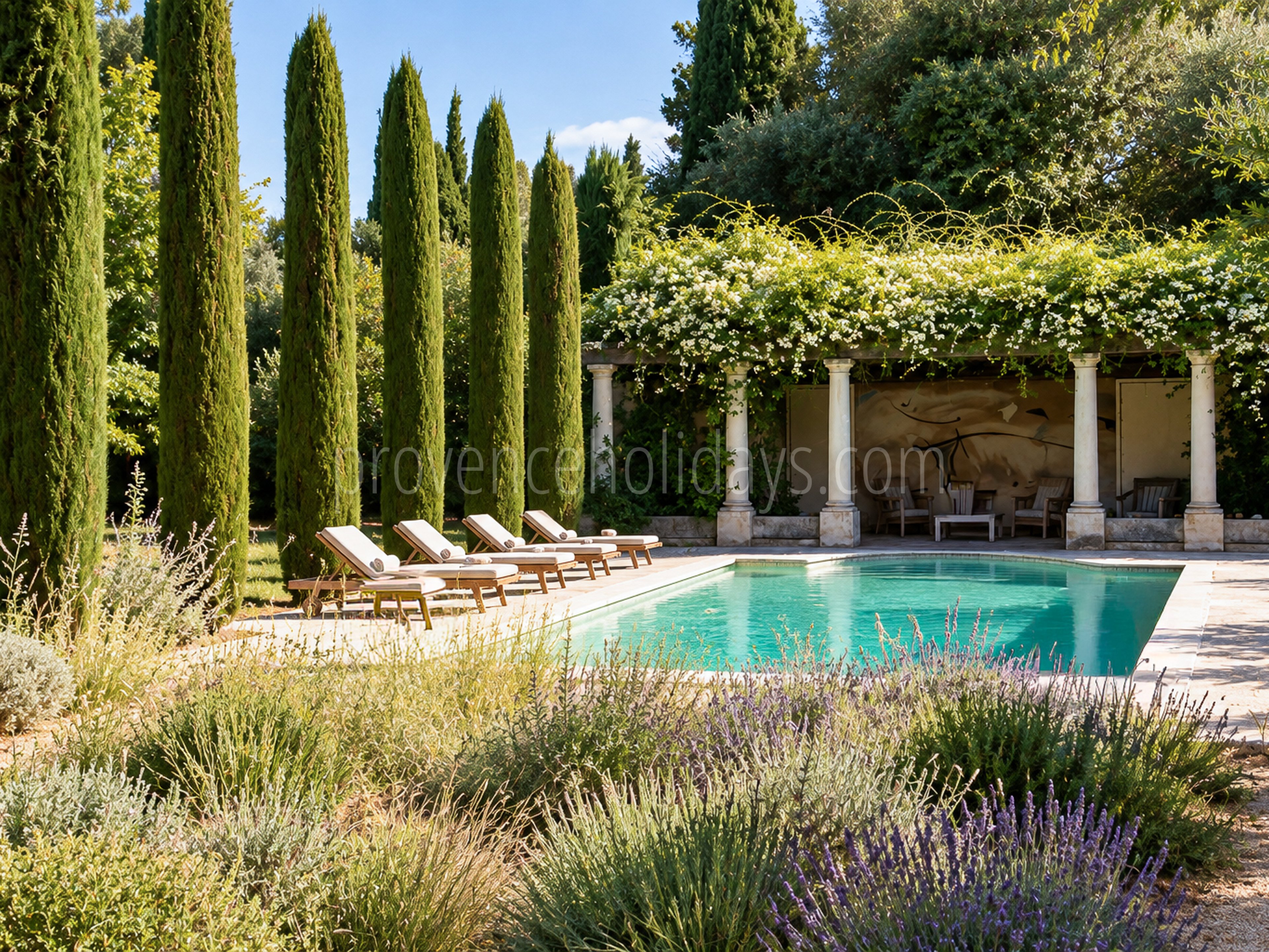 14 - Authentic farmhouse in Saint-Rémy-de-Provence: Villa: Pool