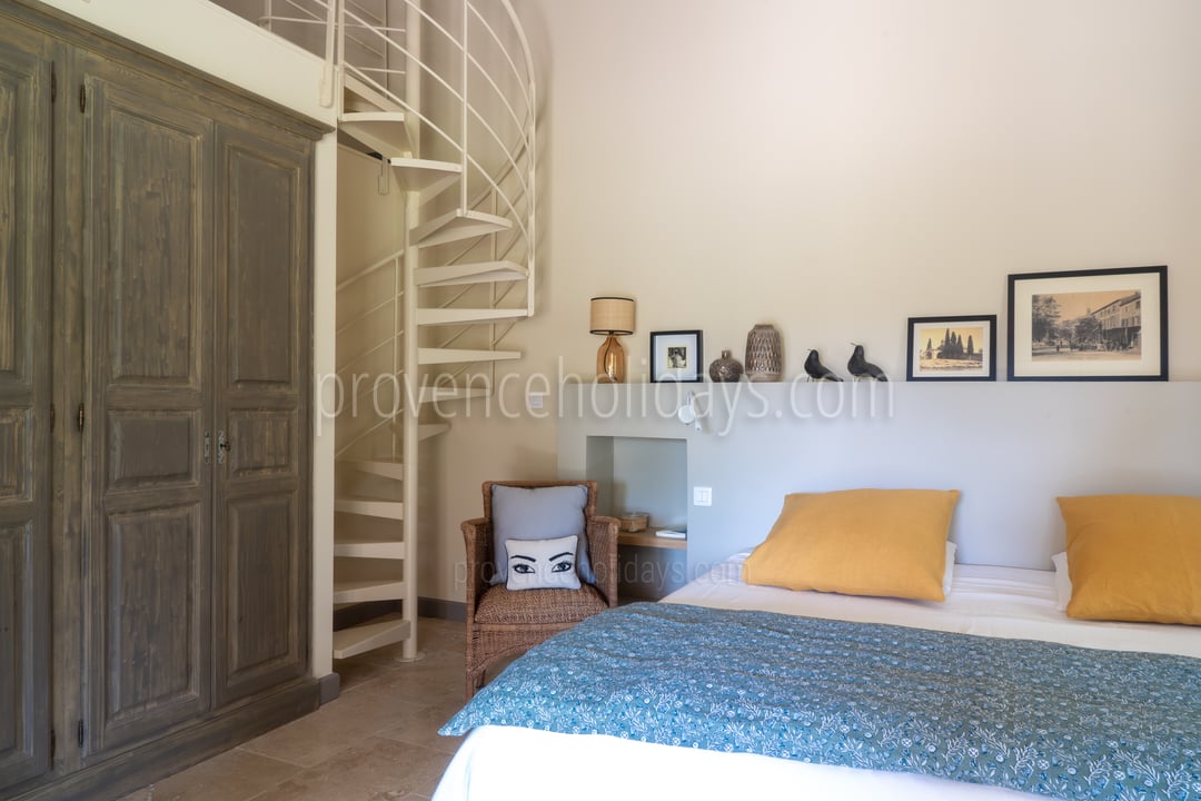 19 - Mas des Aupiho: Villa: Bedroom