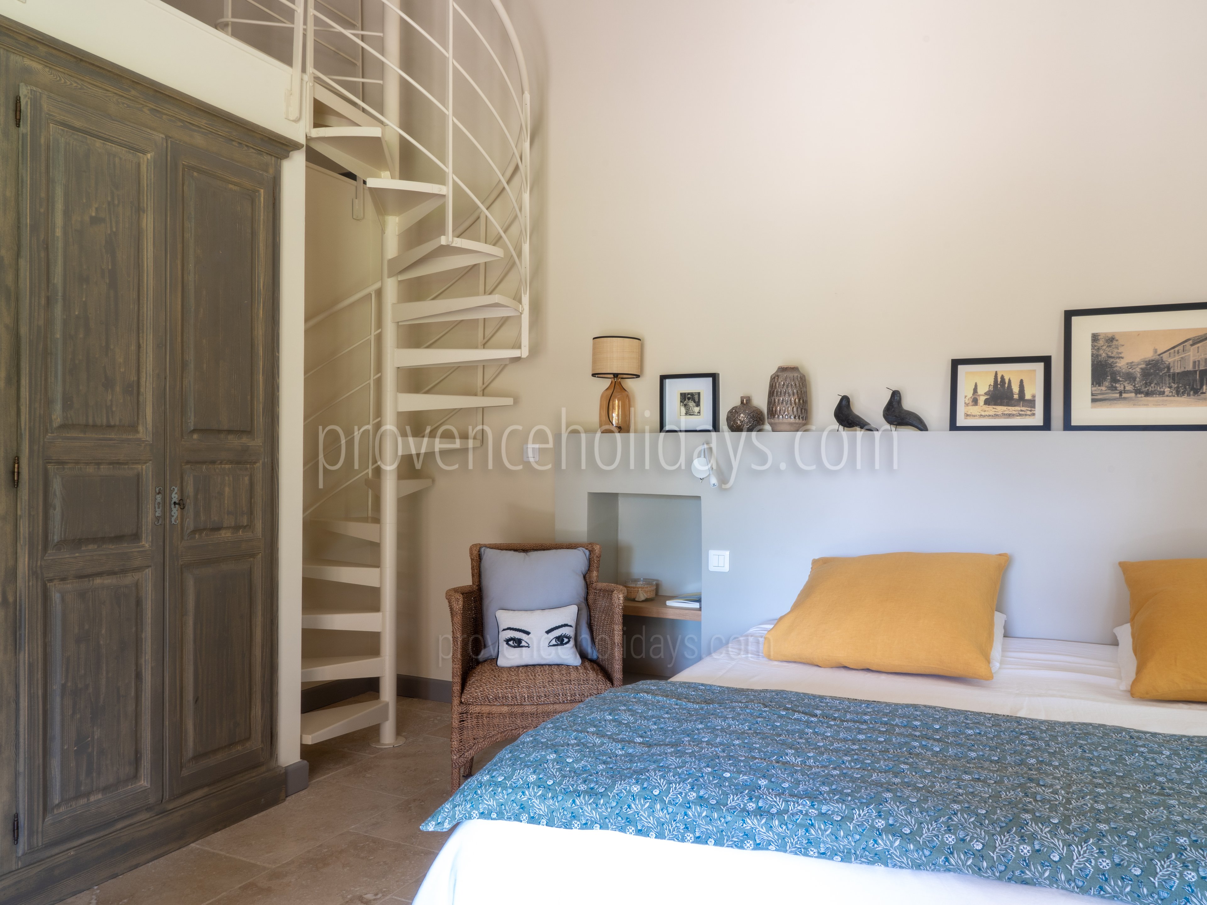 19 - Mas des Aupiho: Villa: Bedroom