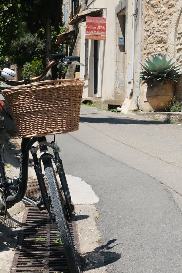 bike in road