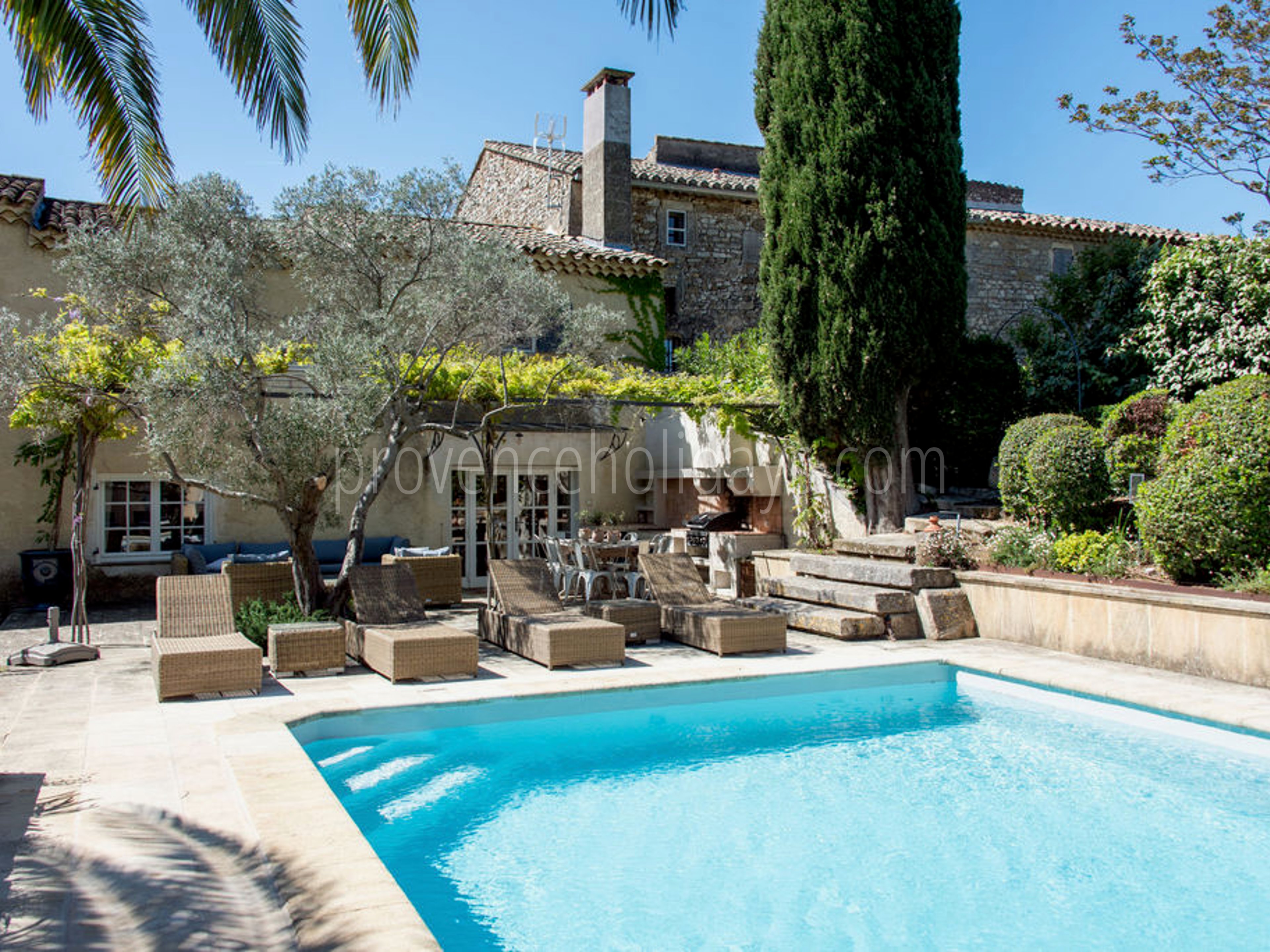 39 - Mas Mouriès: Villa: Pool