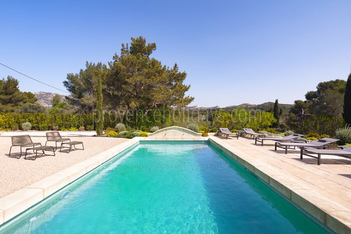 Luxury property with breathtaking views in Les Baux
