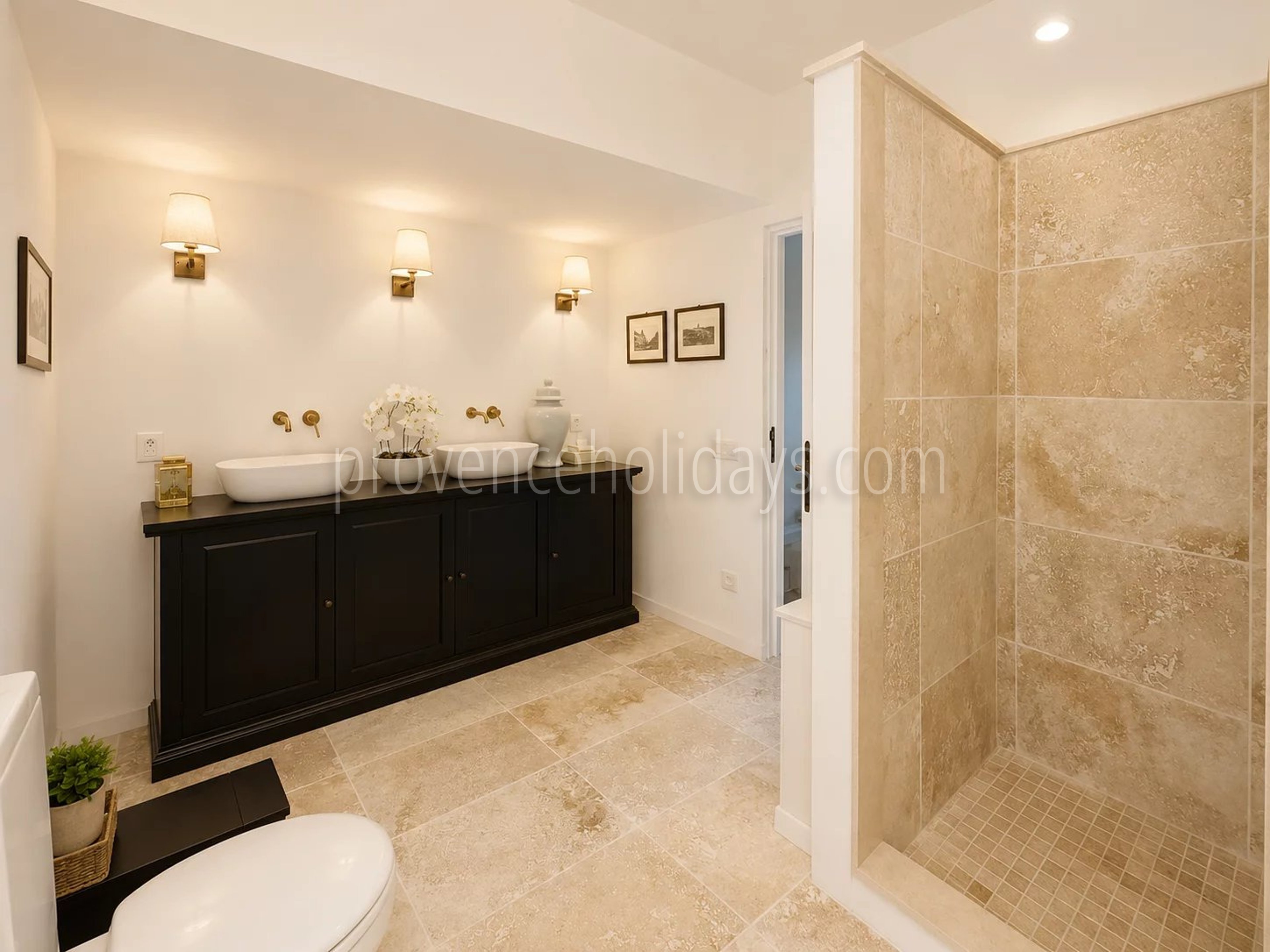 14 - Provençaals huis in Grimaud: Villa: Bathroom