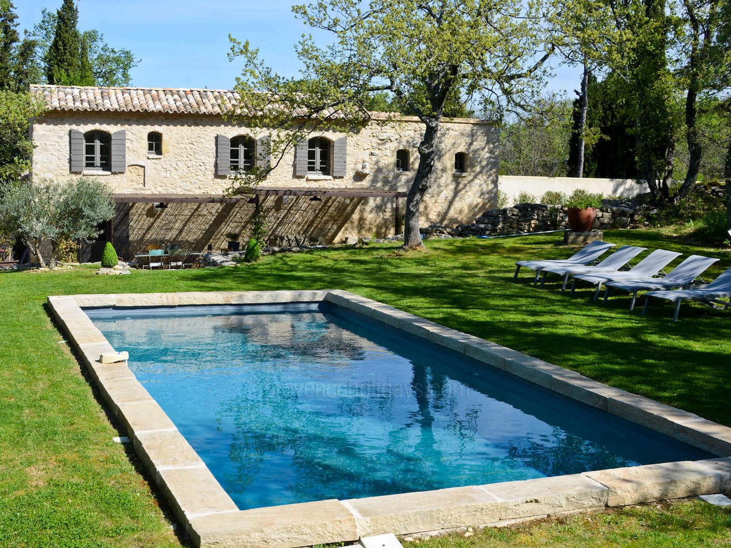 33 - Les Oliviers: Villa: Pool