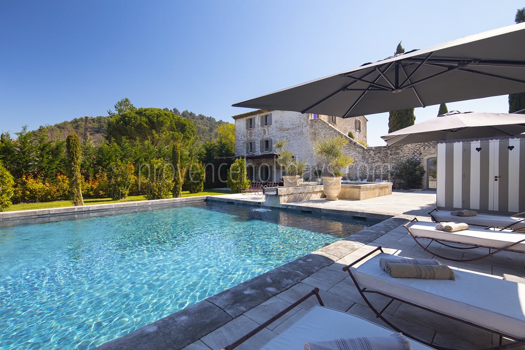 19 - Le Mas des Cyprès: Villa: Pool