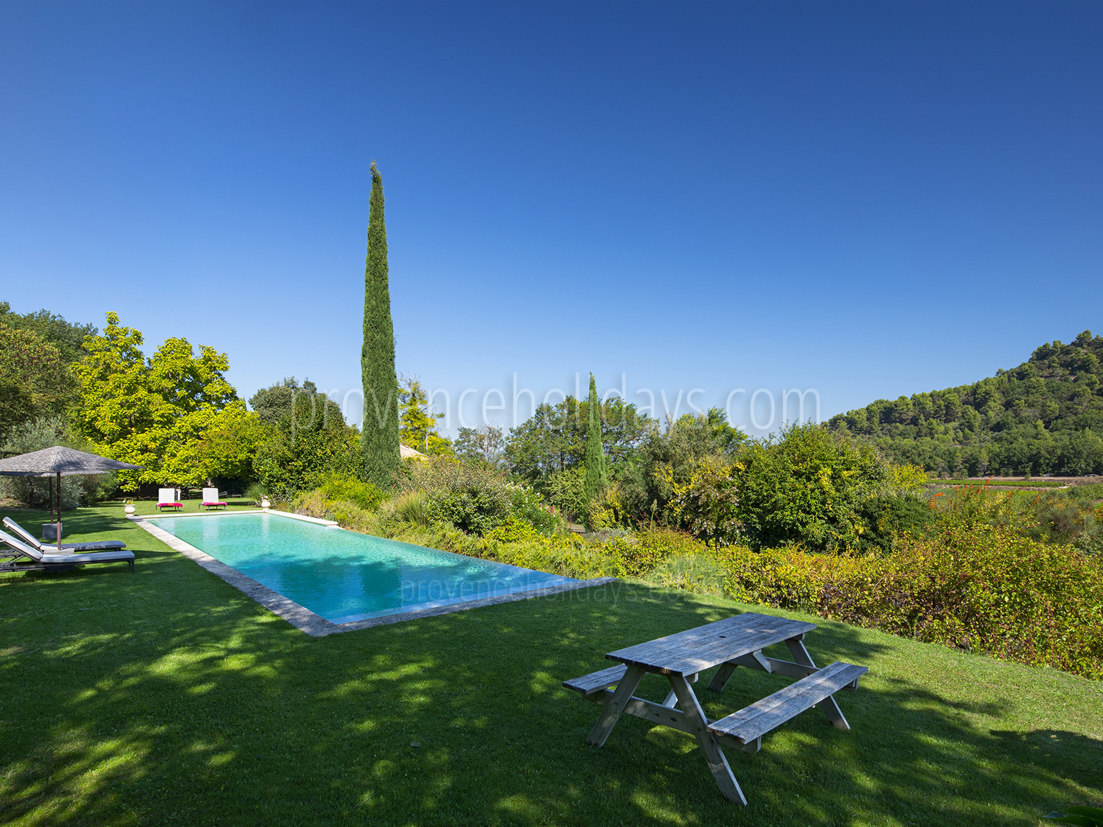 18 - Ménerbes Mas: Villa: Pool