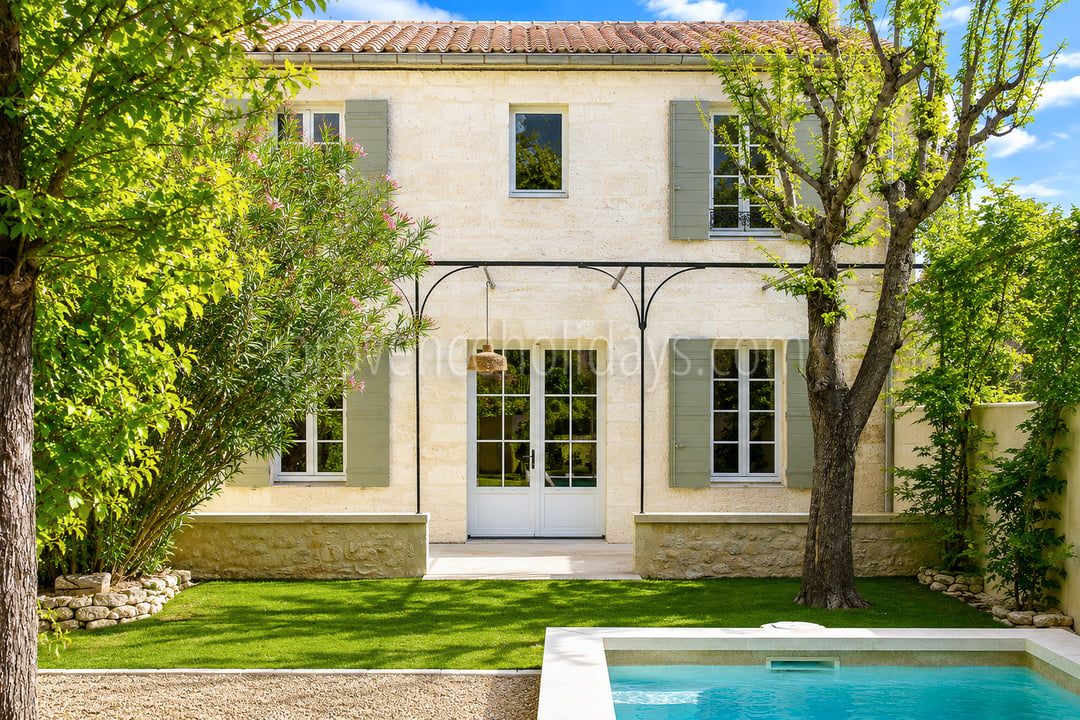 Maison de village rénovée à Maussane-les-Alpilles