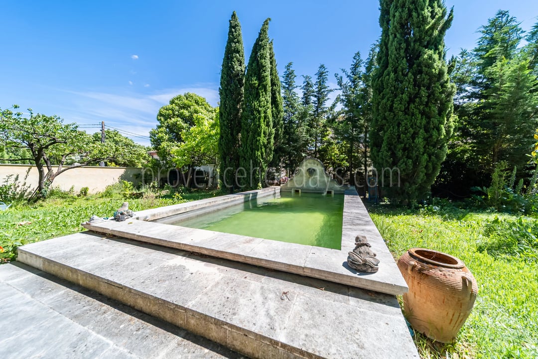18th-century manor house in L’Isle-sur-la-Sorgue - Swimming Pool
