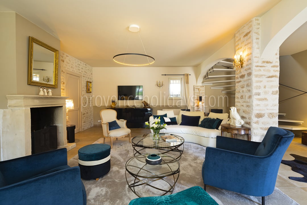10 - Le Mas de la Cabro: Villa: Interior