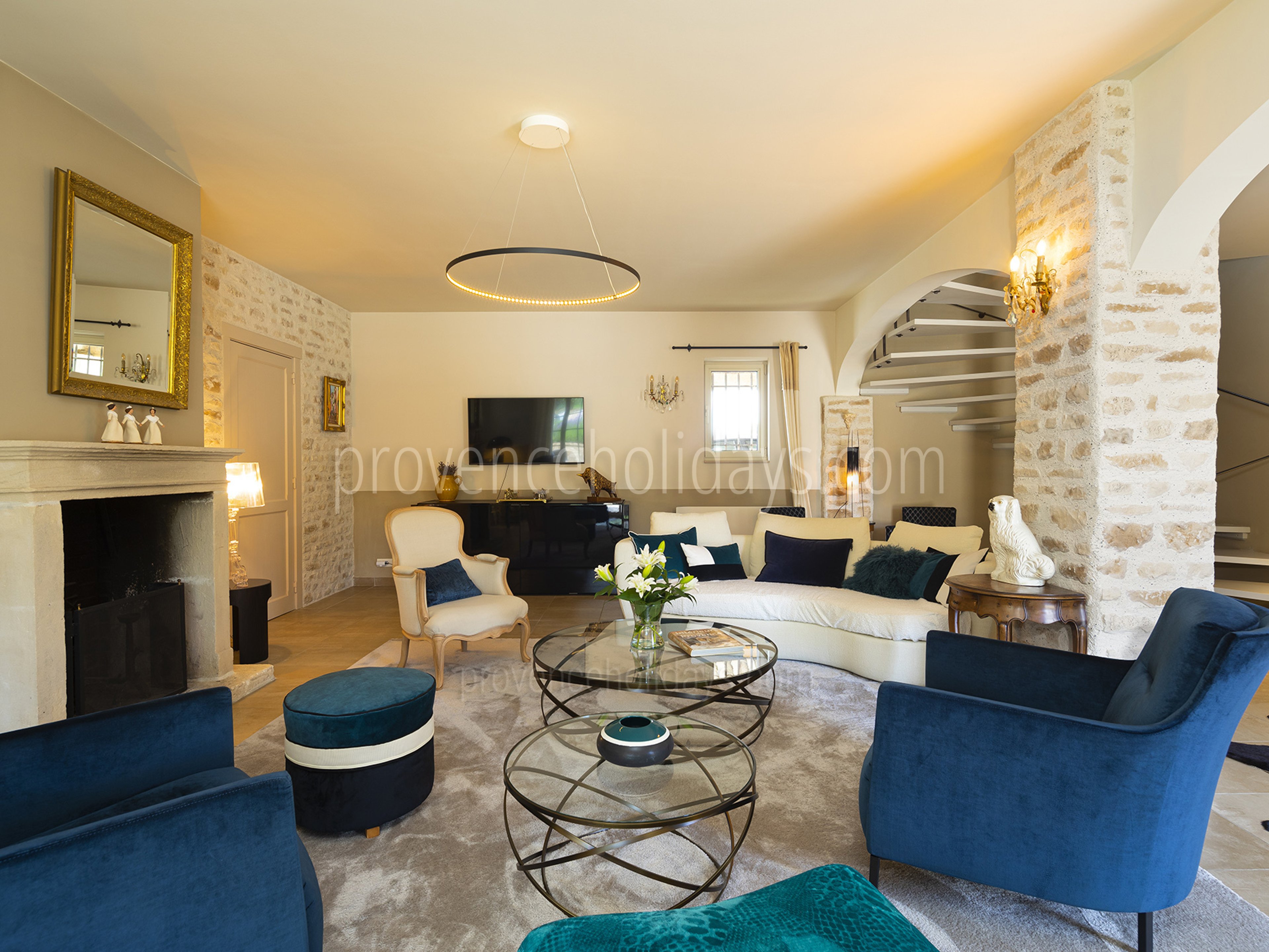 10 - Le Mas de la Cabro: Villa: Interior