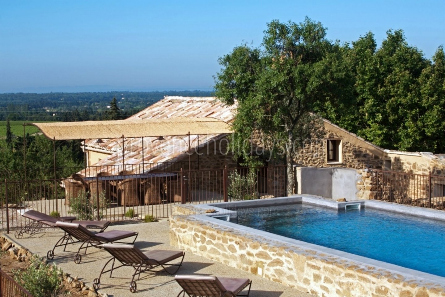 9 - Mas de Beaumes: Villa: Pool