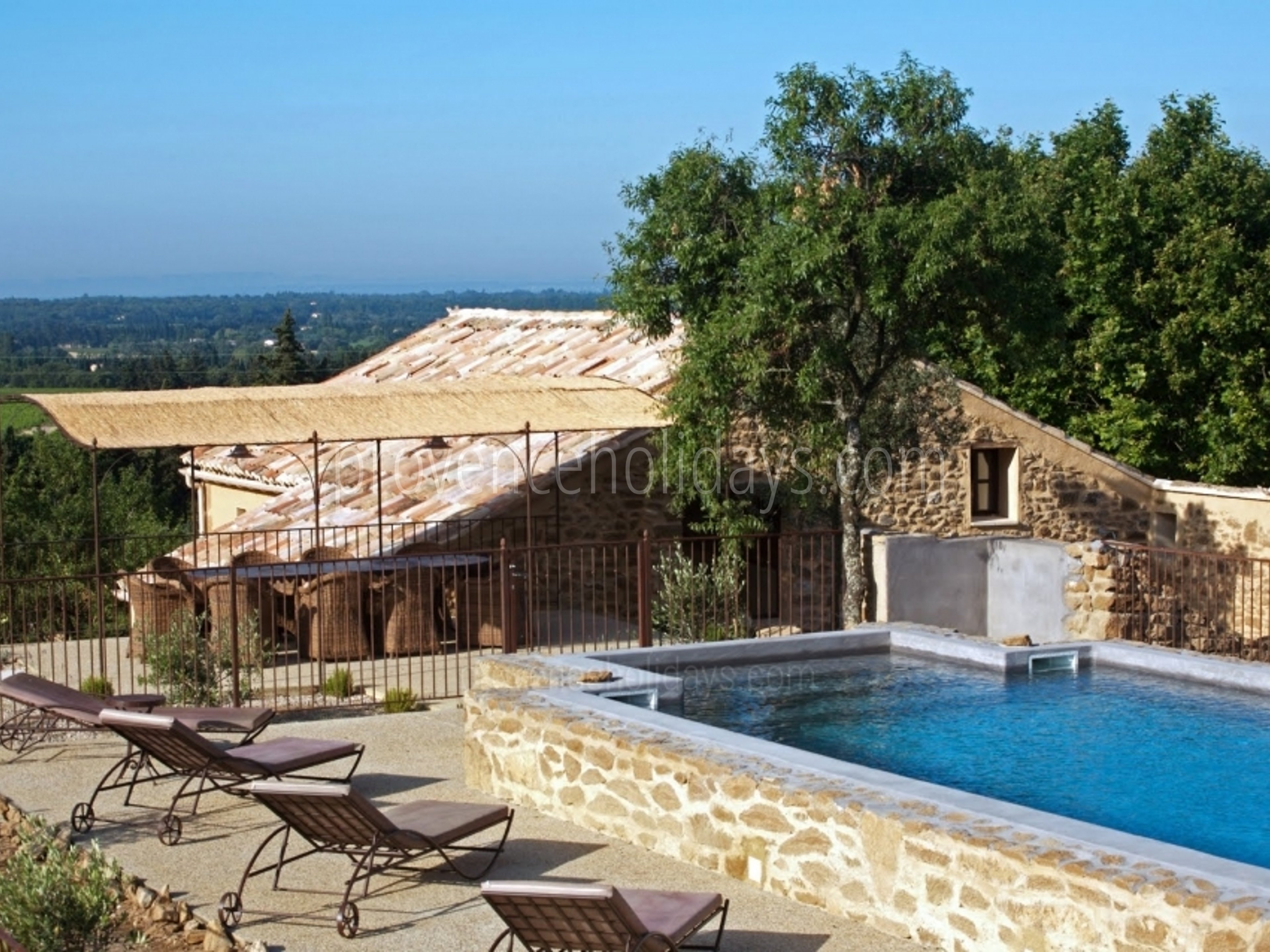9 - Mas de Beaumes: Villa: Pool