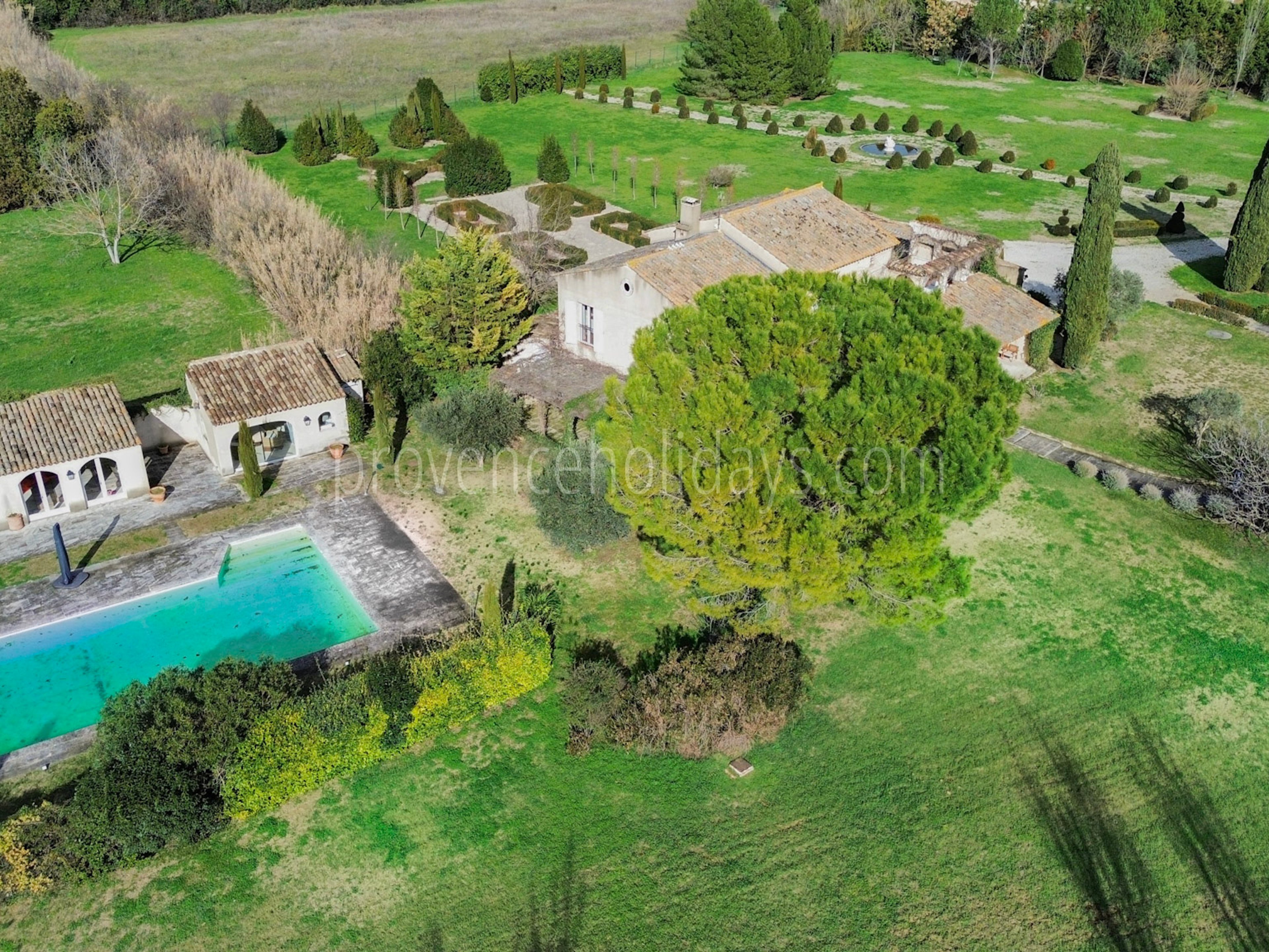 7 - Mas des Barrattes: Villa: Pool