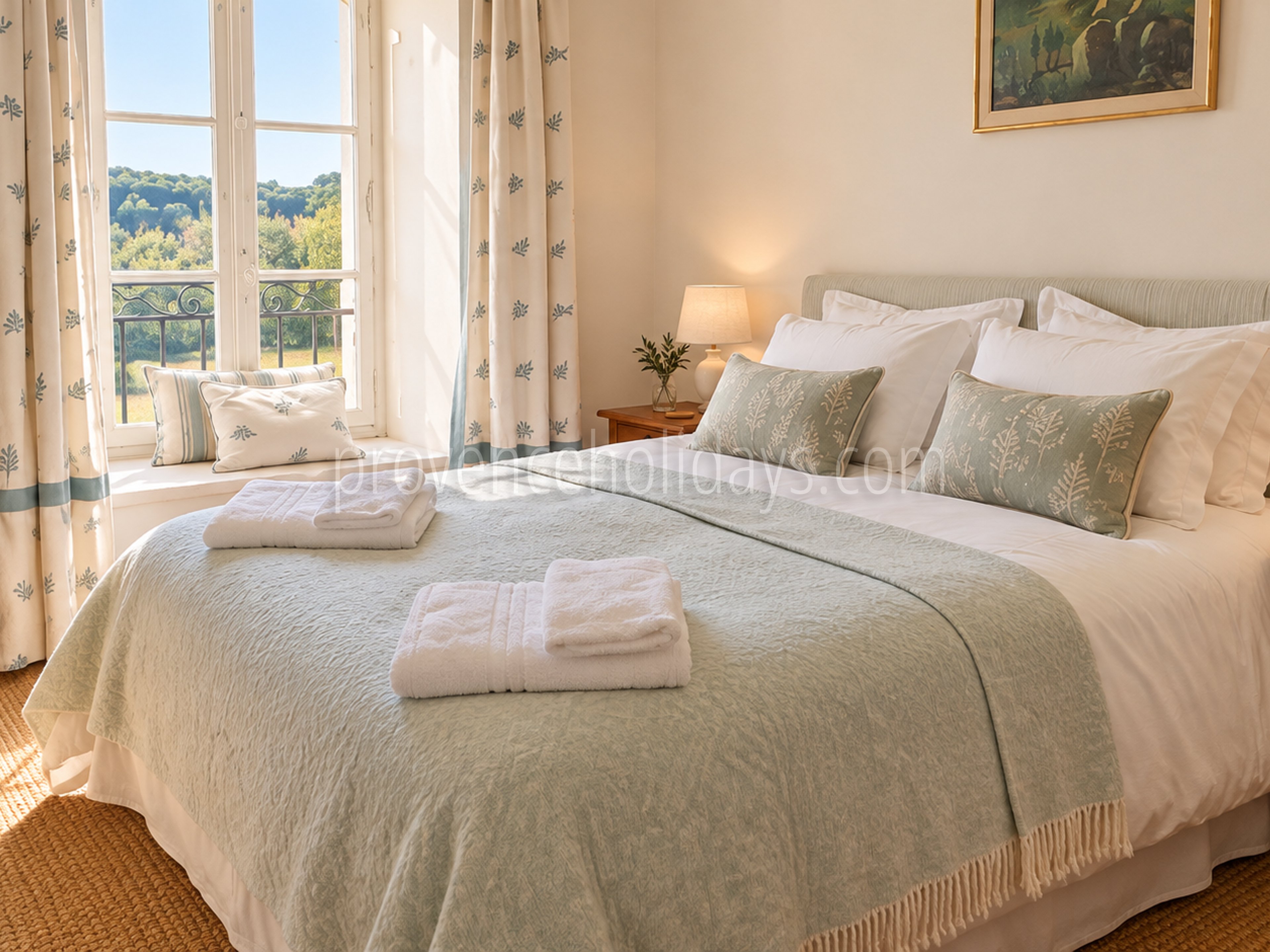 15 - Farmhouse with outbuildings in Lambesc: Villa: Bedroom