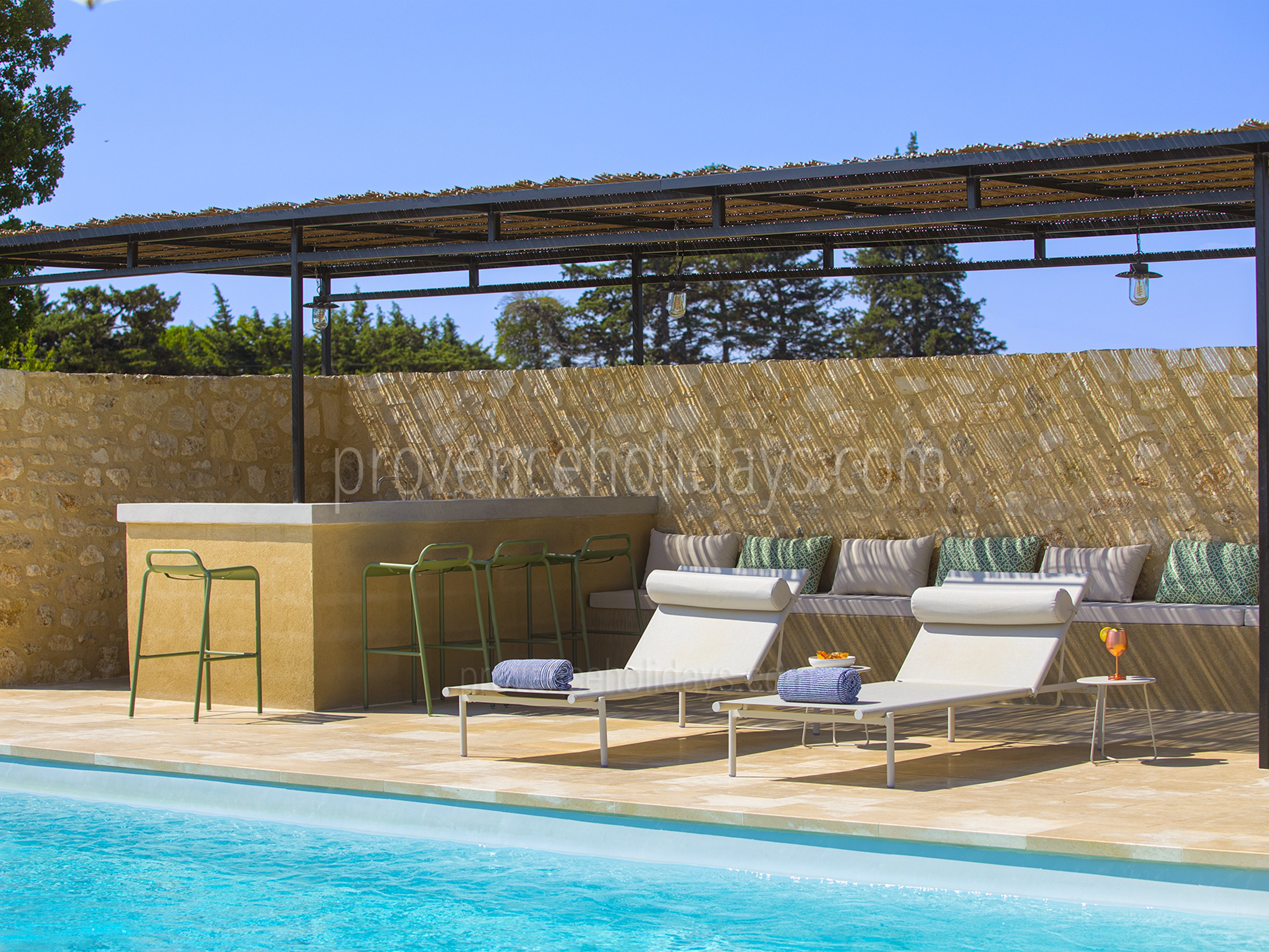 31 - Mas de la Lône: Villa: Pool