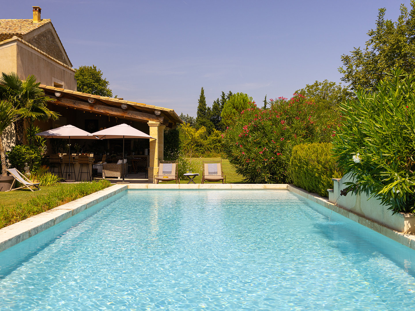 9 - Mas Le Thor: Villa: Pool