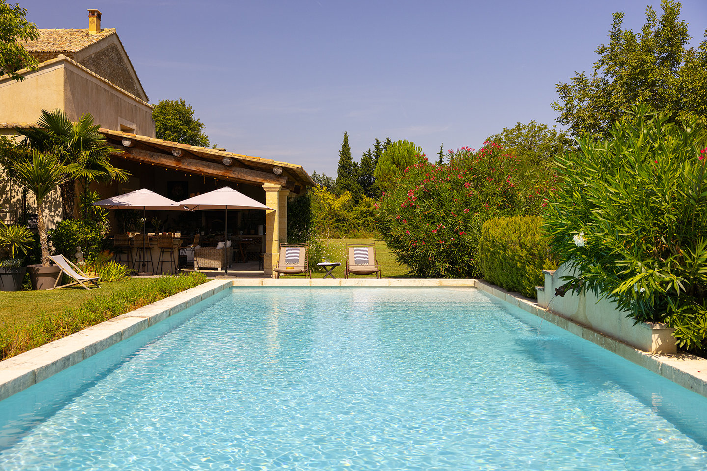 9 - Mas Le Thor: Villa: Pool
