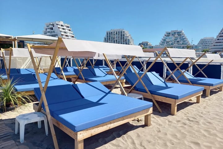 Spiaggia blu
