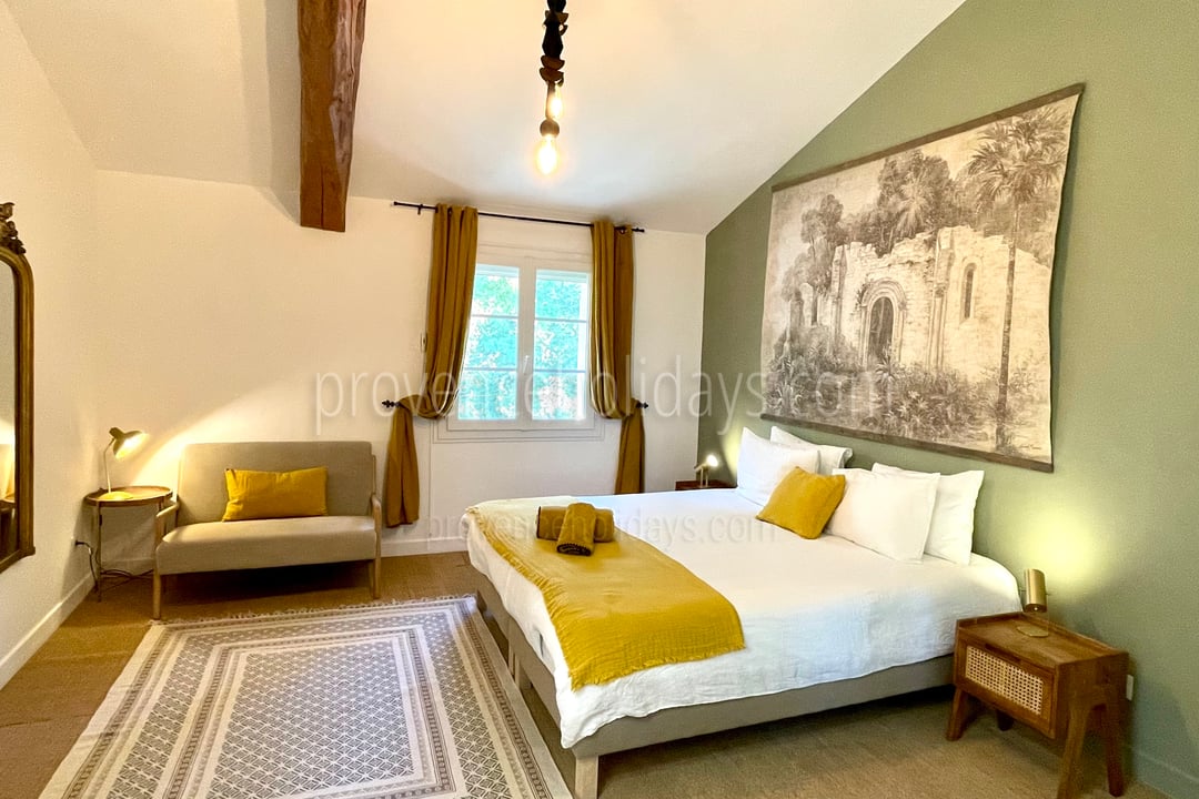 43 - Le Mas des Figues: Villa: Bedroom