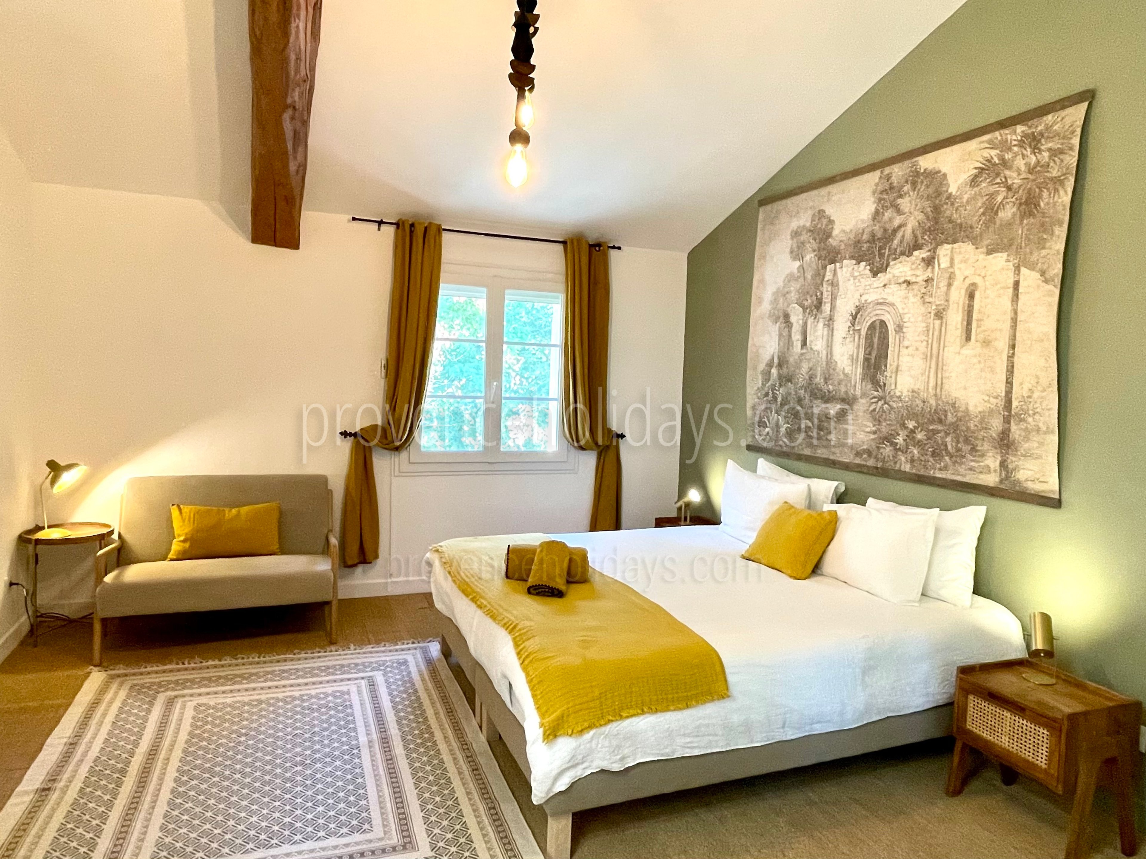 43 - Le Mas des Figues: Villa: Bedroom