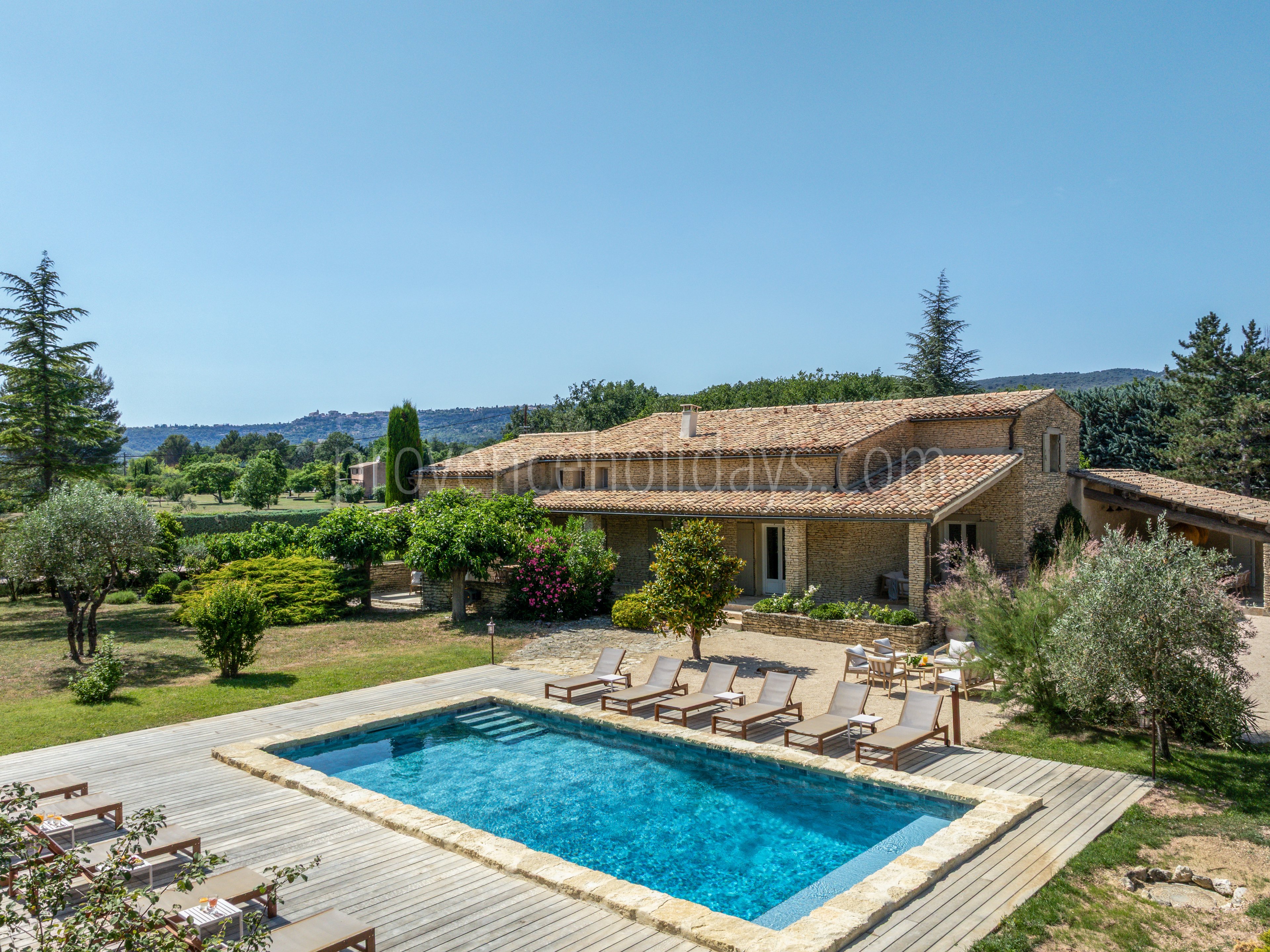 -1 - Villa Sérénité du Luberon: Villa: Pool