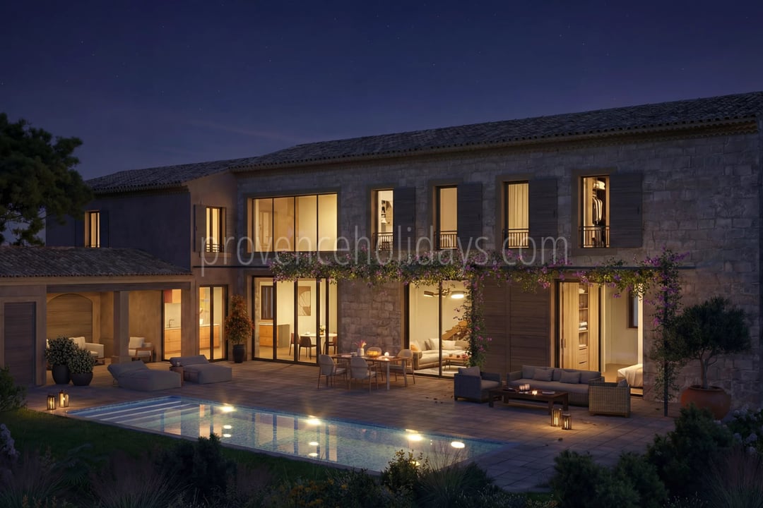 New Provençal mas with pool in Saint-Rémy-de-Provence - Exterior