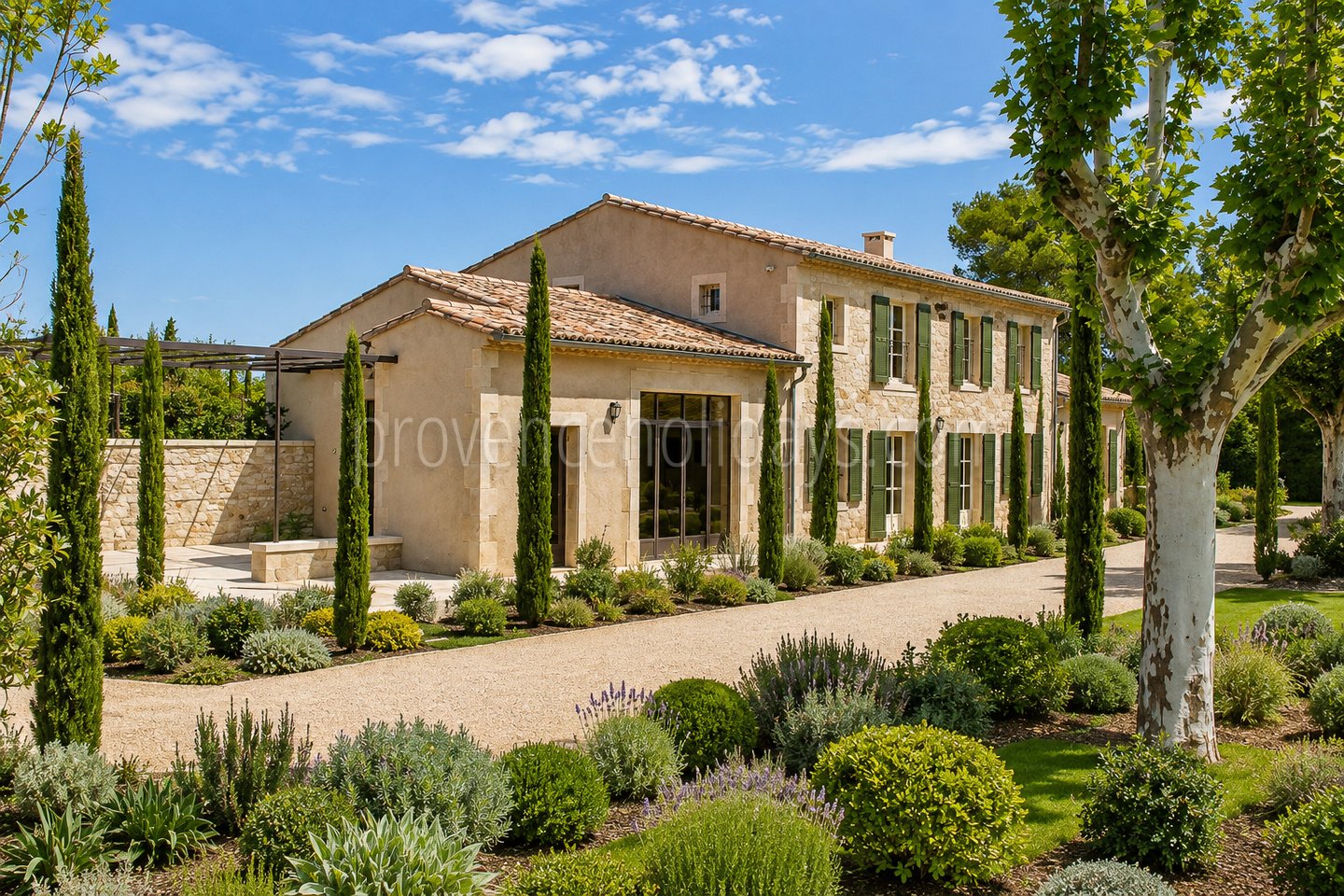 1 - Mas mit Tennisplatz in Eygalières: Villa: Exterior